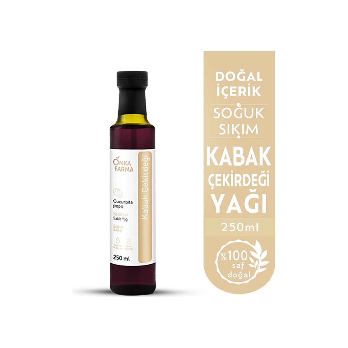 Onka Farma Kabak Çekirdeği Yağı 