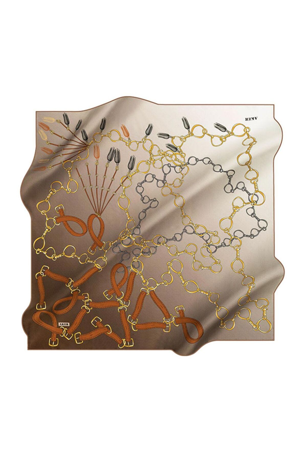 90X90 İpek Krep Saten