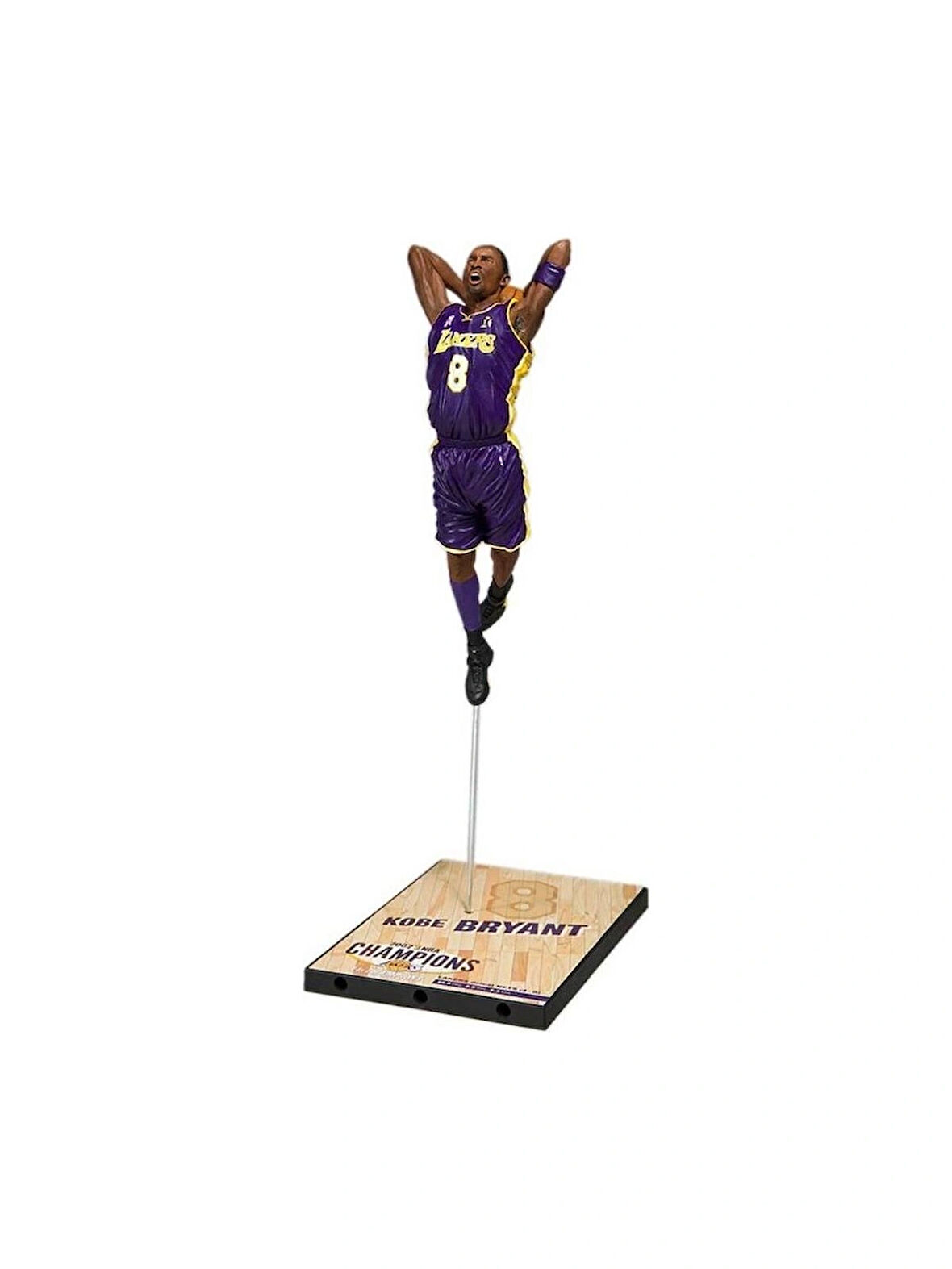 McFarlane Toys Kobe Bryant Limited Edition NBA Finals 2002 Şampiyonluk Figürü