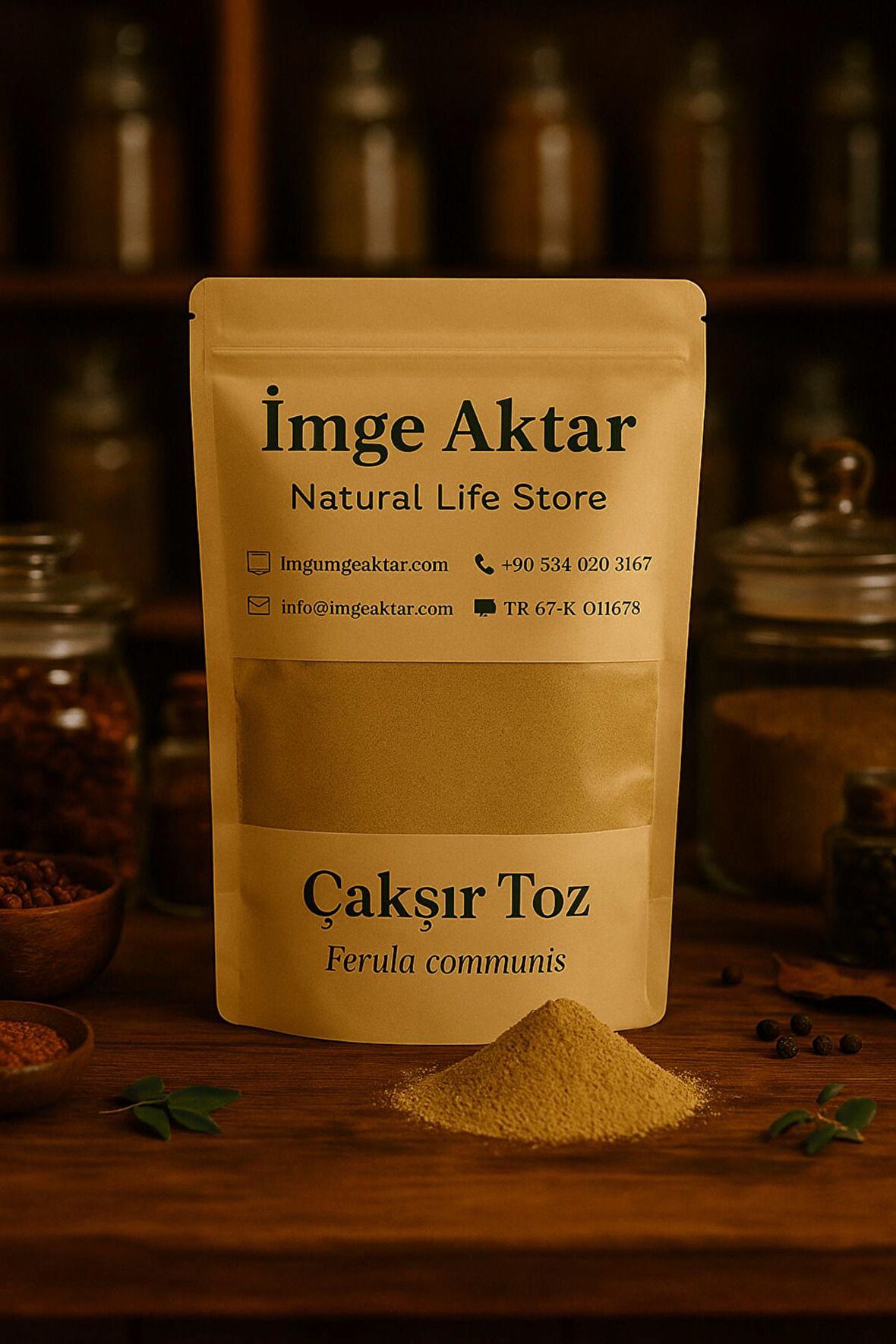 Çakşır Kökü Toz 100g