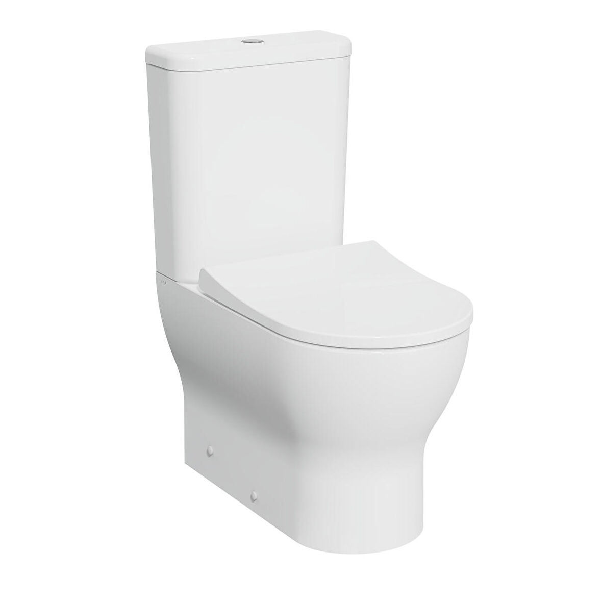 VitrA Ardea 9863B003-7216 Round Smoothflush Klozet- Rezervuar Seti, Beyaz