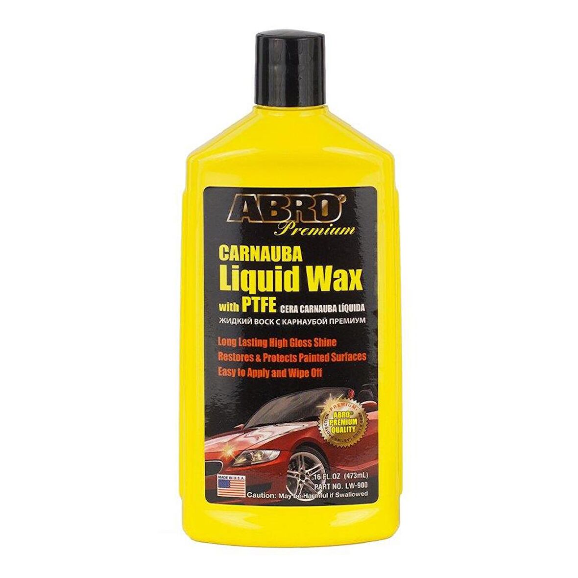 ABRO Carnauba Wax, Islak Görünüm Veren Wax