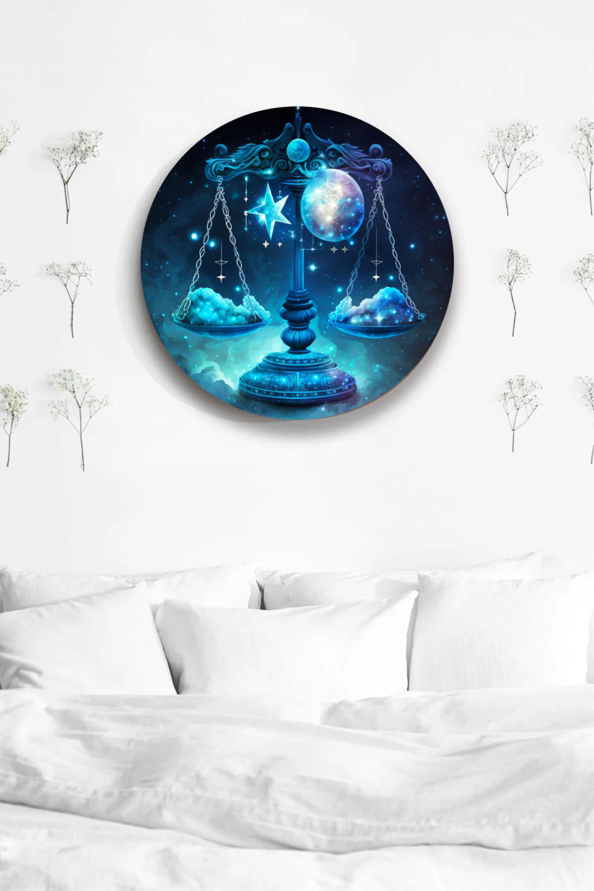 Astroloji Duvar Tablosu Modelleri, Burç Sembol Şık Ahşap Mdf Tablo, Ev, Ofis, Duvar Dekorasyonu