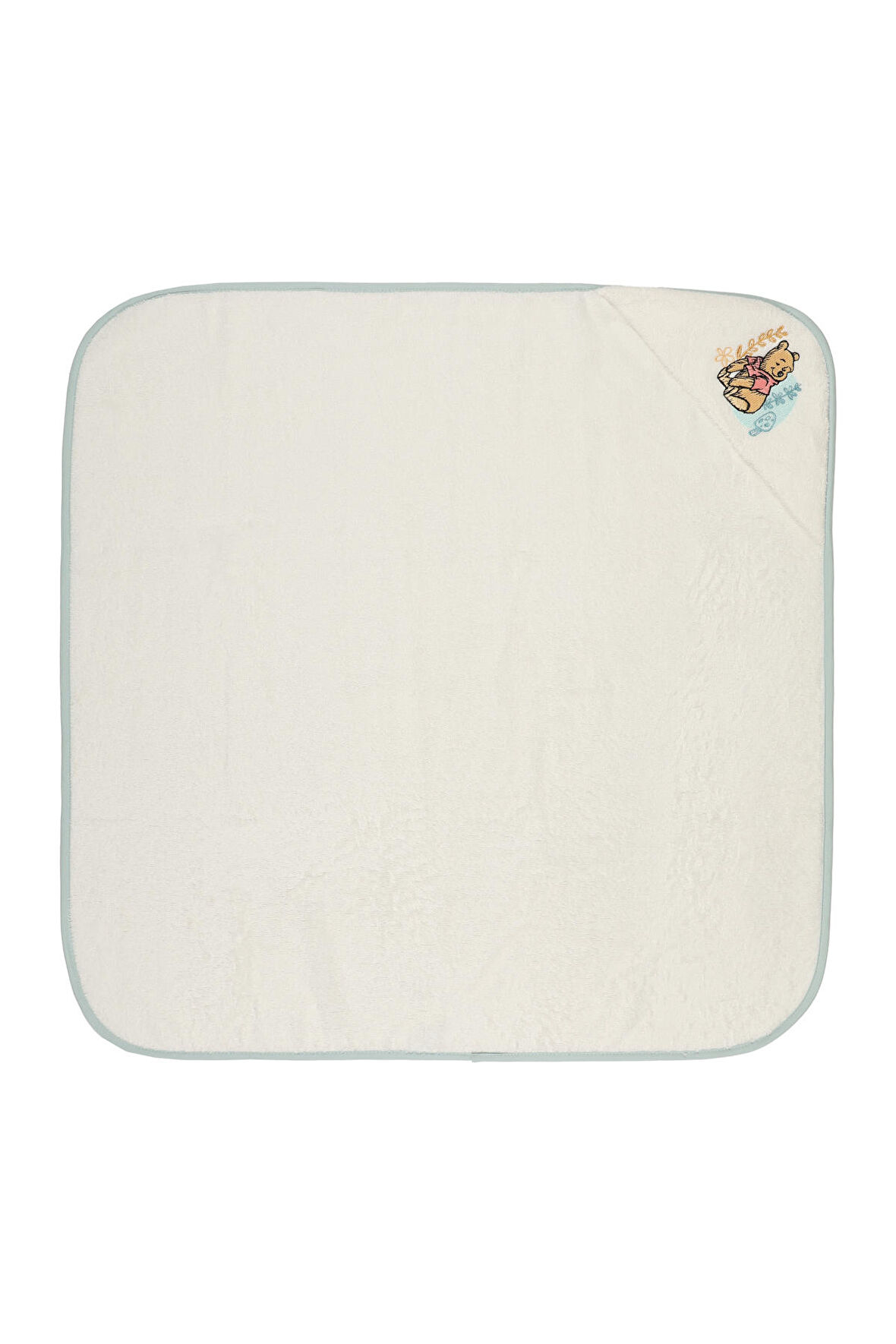 Özdilek Winnie The Pooh Disney Lisans Baskılı Bambu Yenidoğan Bebek Pelerini 80x80