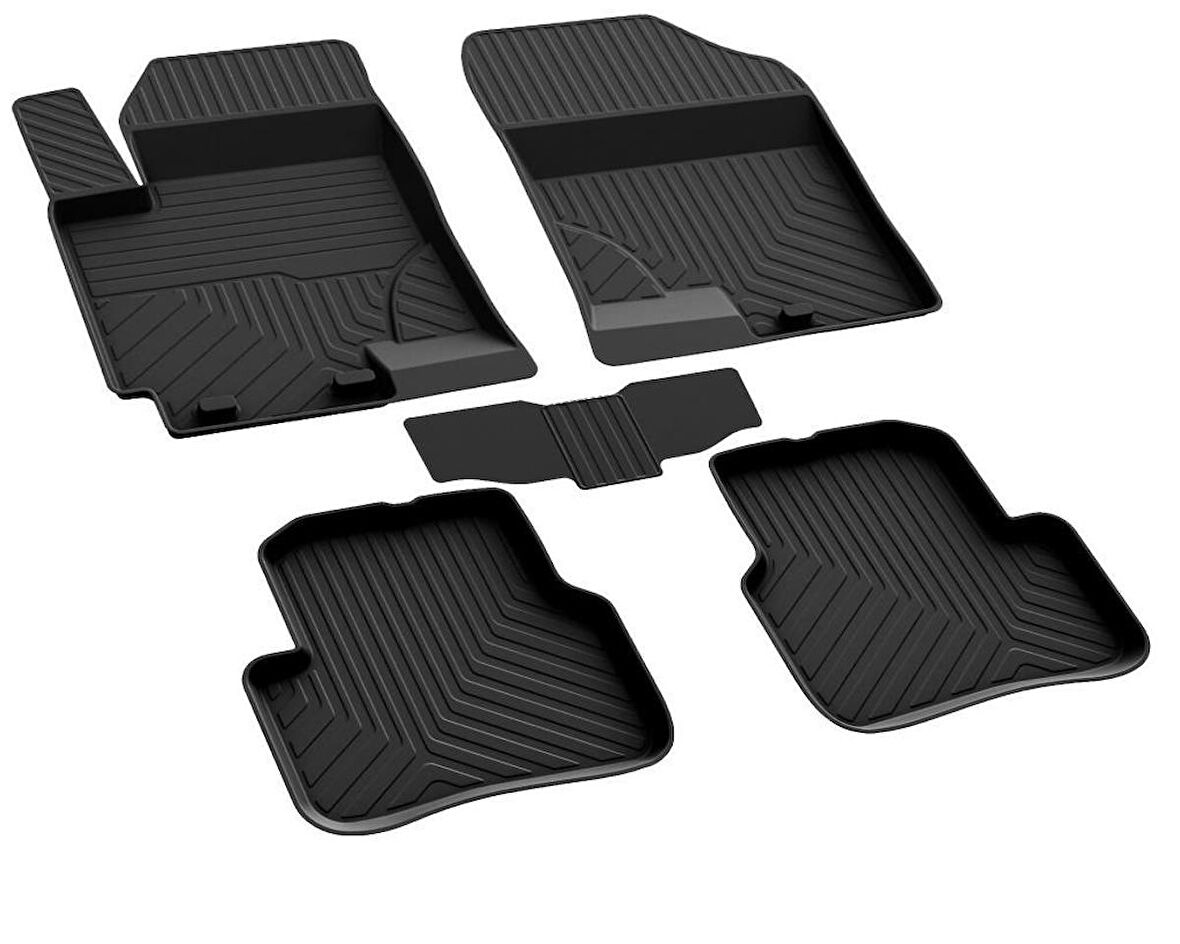 Hyundai Elantra 7 Ferrous 4D Havuzlu Kauçuk Paspas 2020 ve Üstü