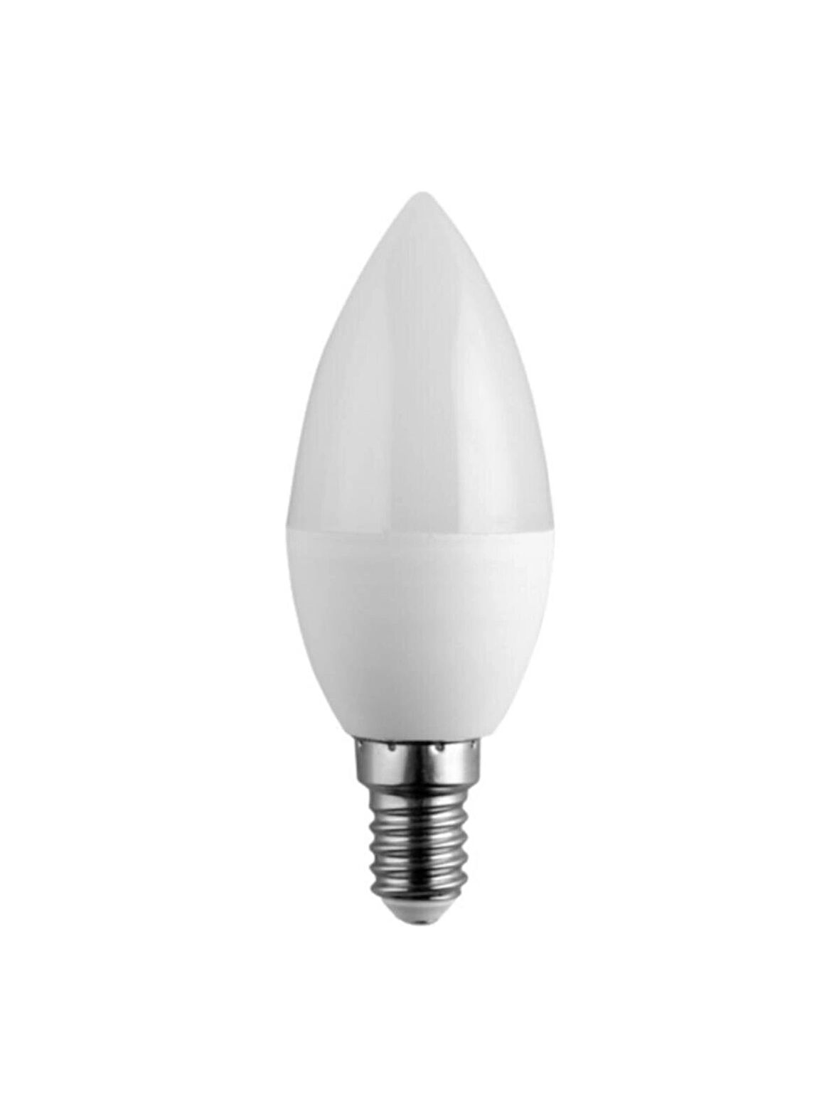 E-14 Duylu 7W LED Ampul Beyaz 10 Adet