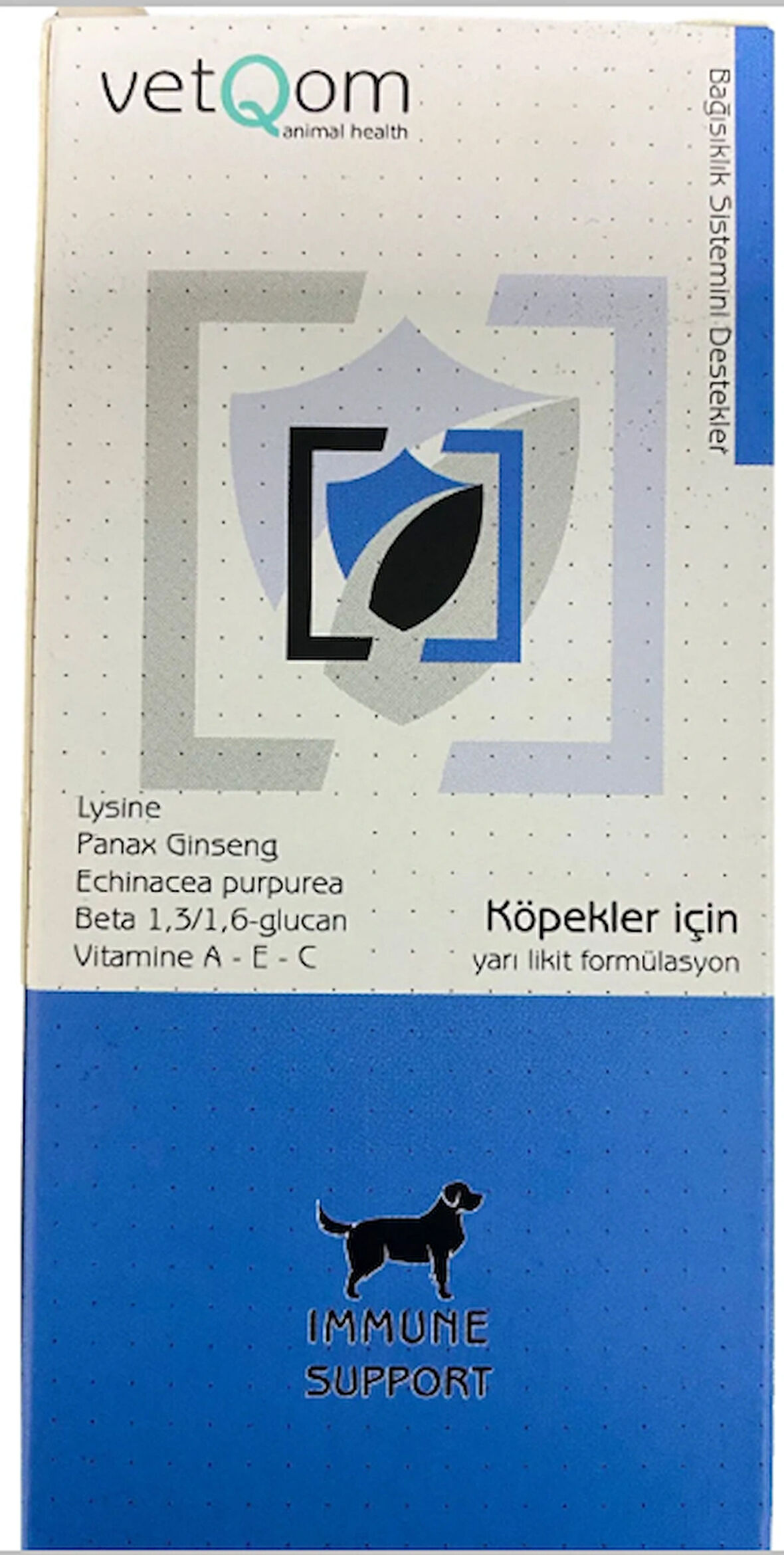 Köpek Immune Support – Bağışıklı Sistem Desteği Vetq0m 120 ml