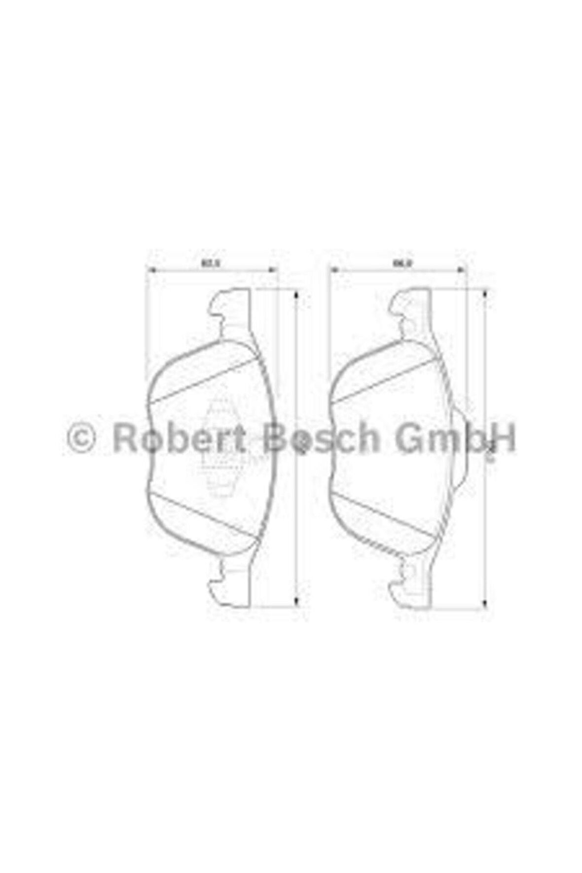 Bos-0986495215 Ön Fren Balatası C-max 2007 - 2010 C-max...