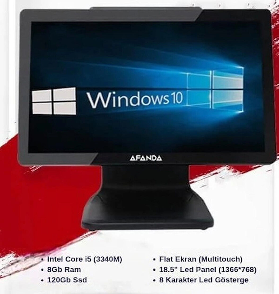 Dokunmatik Bilgisayar Masaüstü Pc Afanda AF-1850