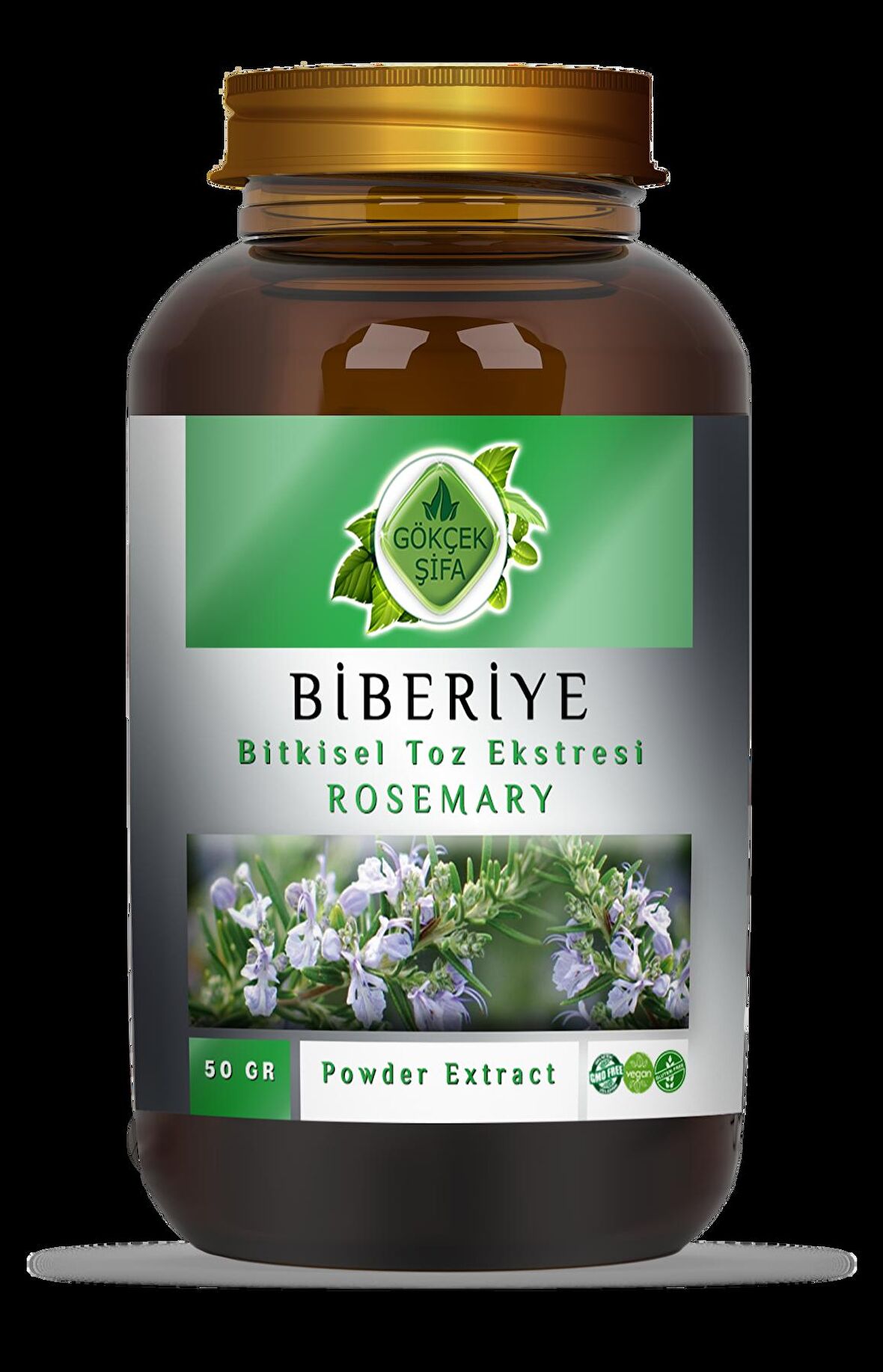 Biberiye Toz Ekstresi 50 Gr. Cam Kavanoz