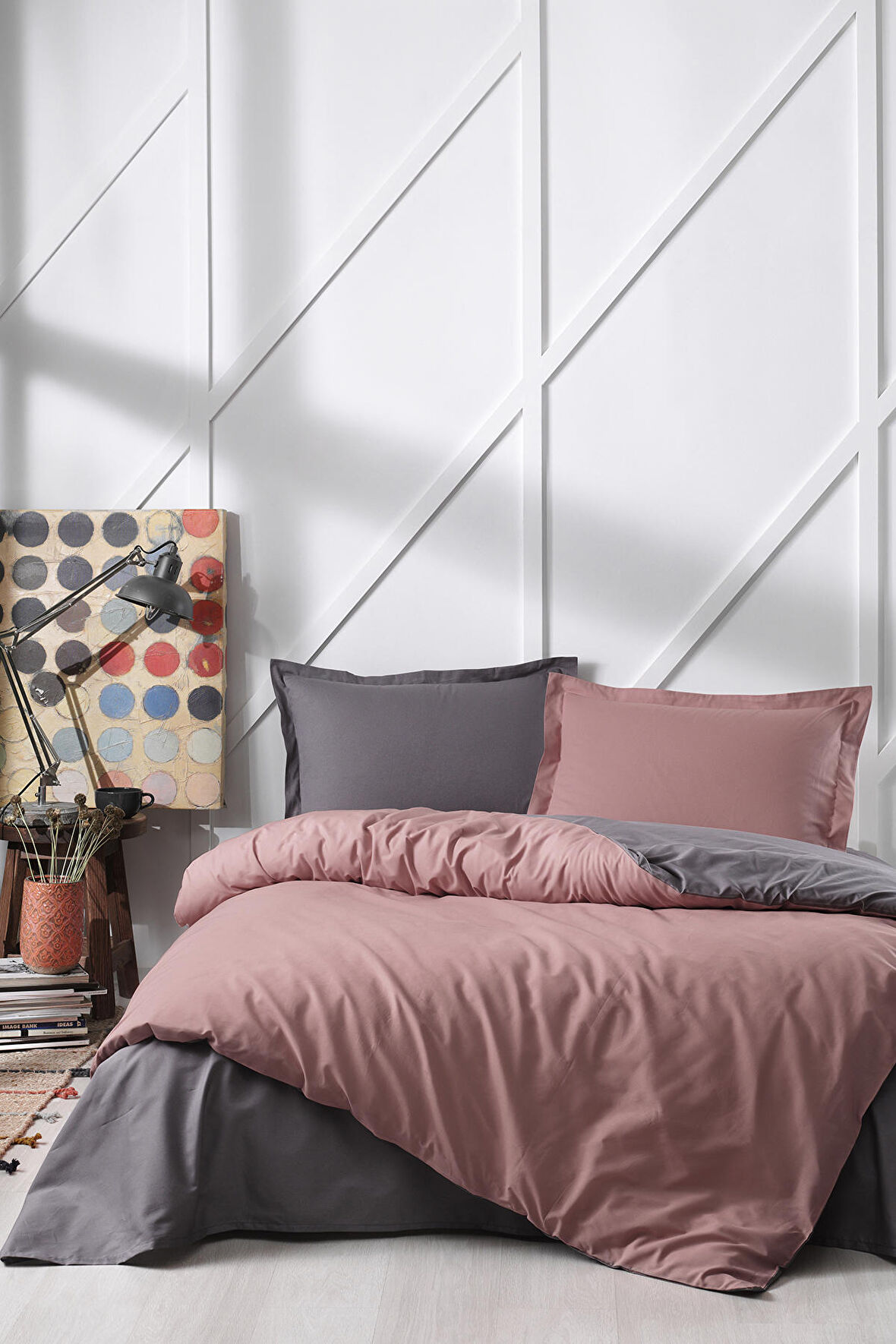 Özdilek Colormix Düz Pamuk Tek Kişilik Nevresim Takımı