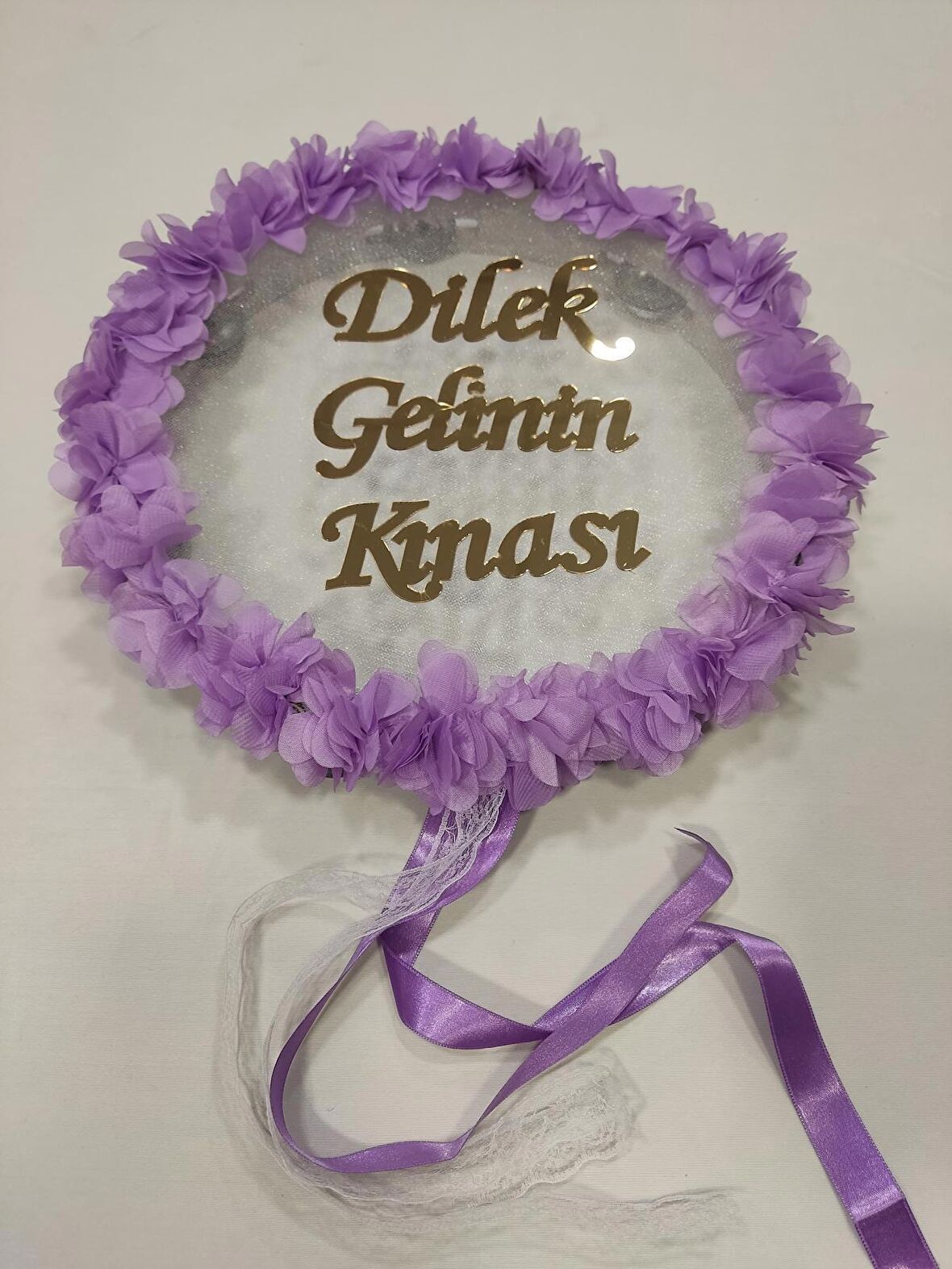  İsme Özel Lazer Güllü Pleksi Süslü Deri Tef Kına Gecesi Gelin Tefi 30 cm Vurmalı Çalgı Müzik Aleti