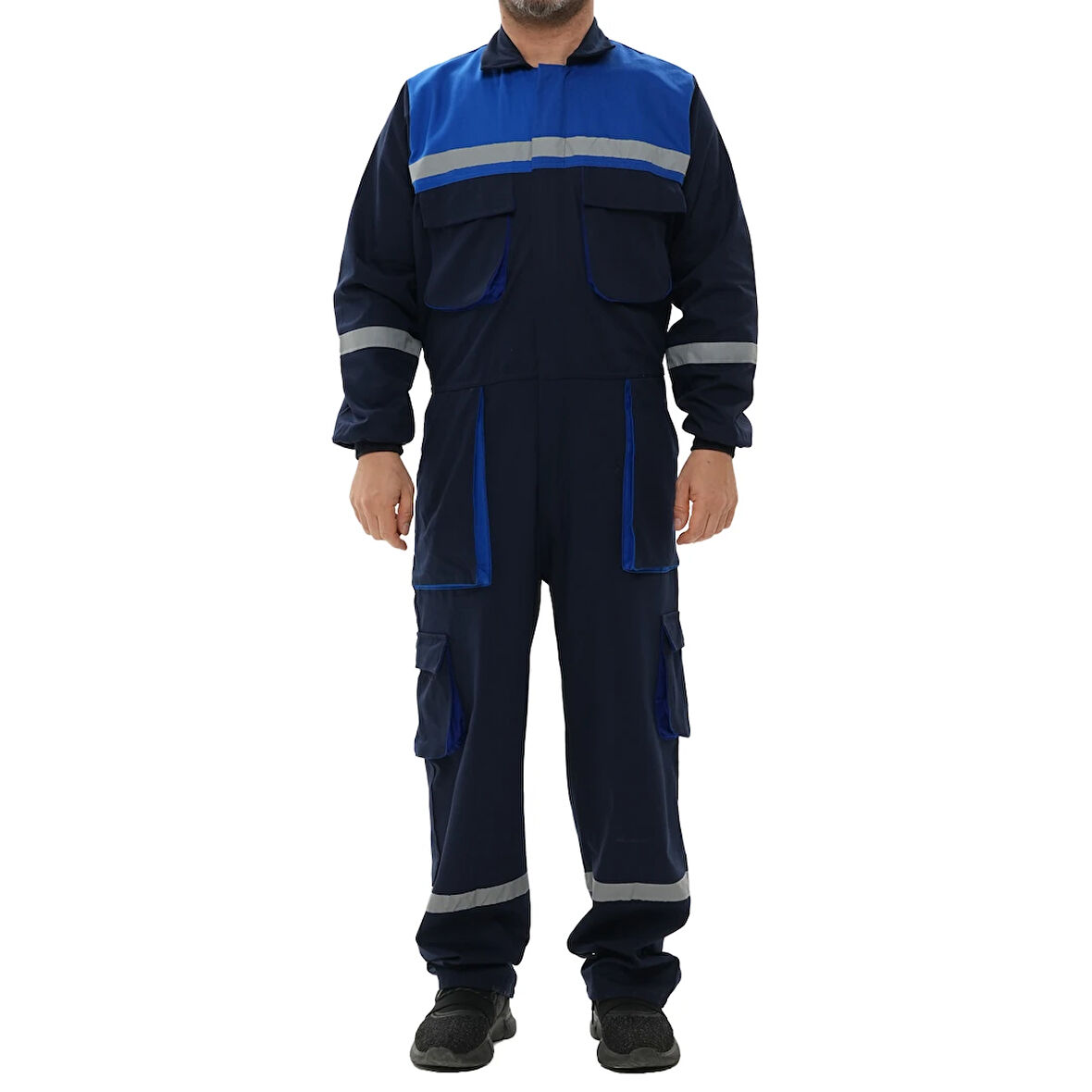 16/12 GABARDİN LACİVERT-MAVİ TULUM