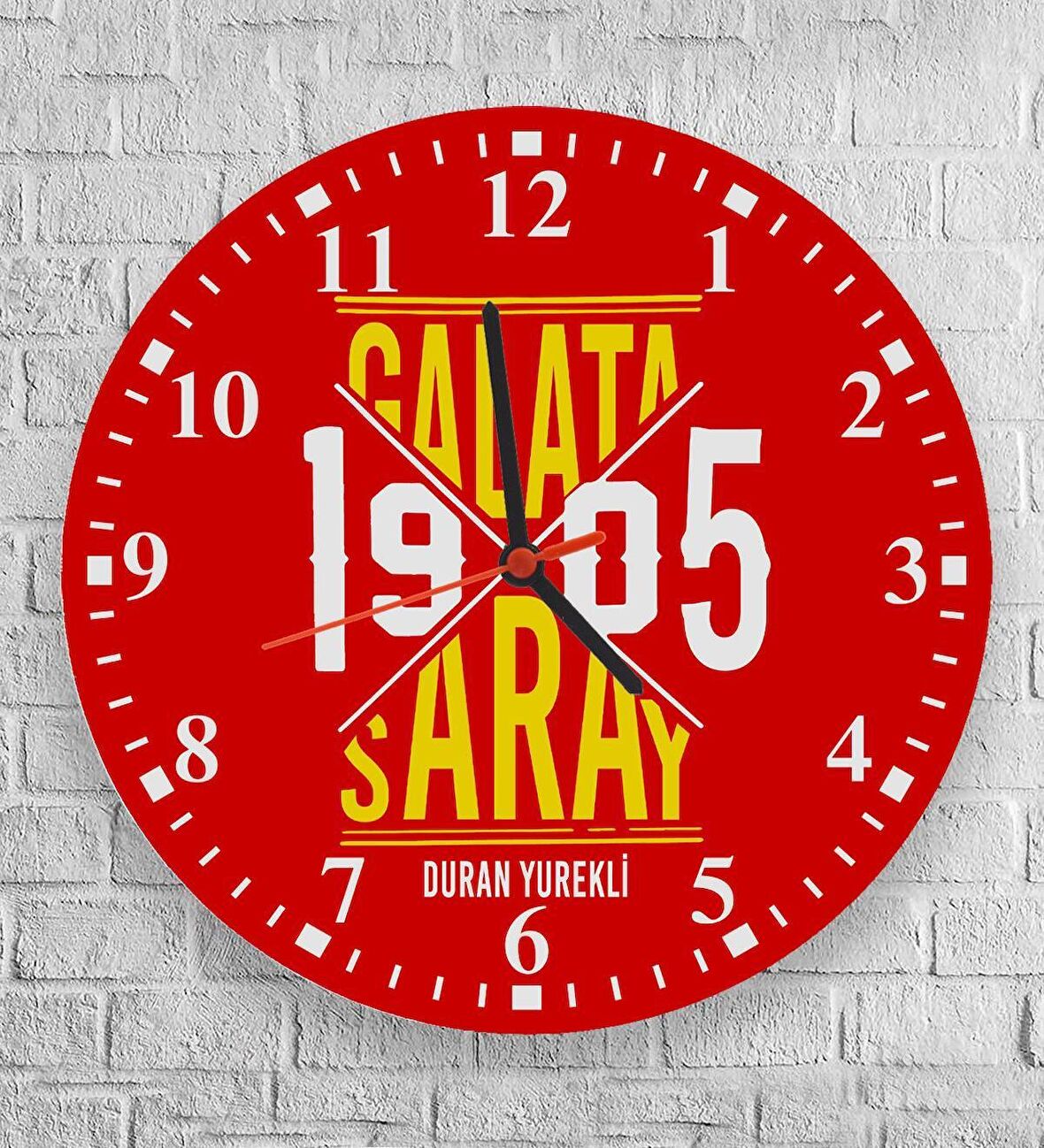 ahşap Taraftar duvar saati 40 x 40 - 1905