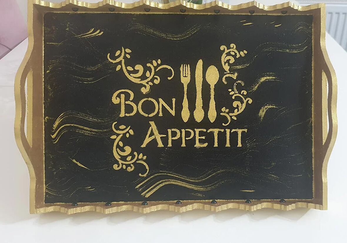 Bon Apetit Ahşap Tepsi