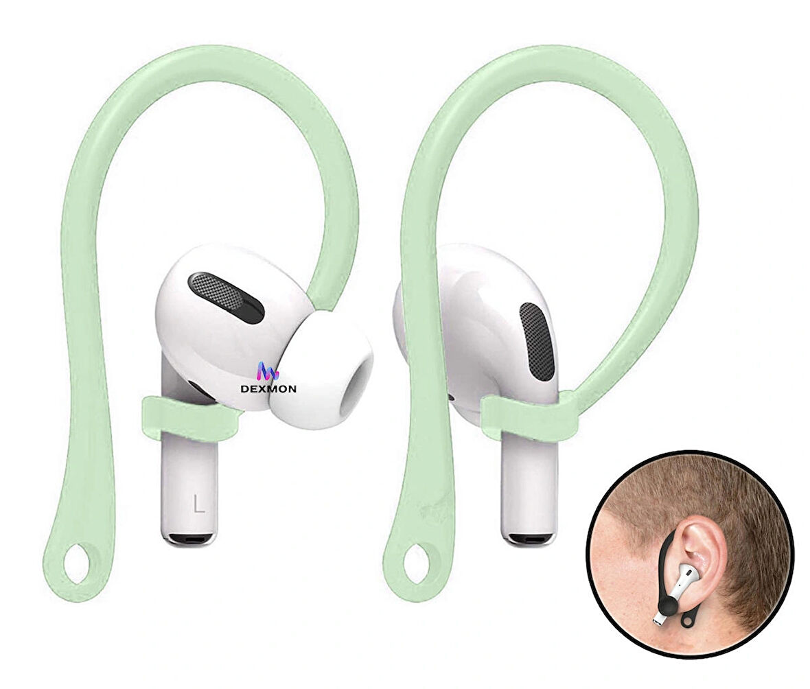 Airpods 4 3 2 1 Pro Pro 2 Nesil Uyumlu Silikon Kulaklık Tutucu Kulak Askısı Düşmeyi Önleyici