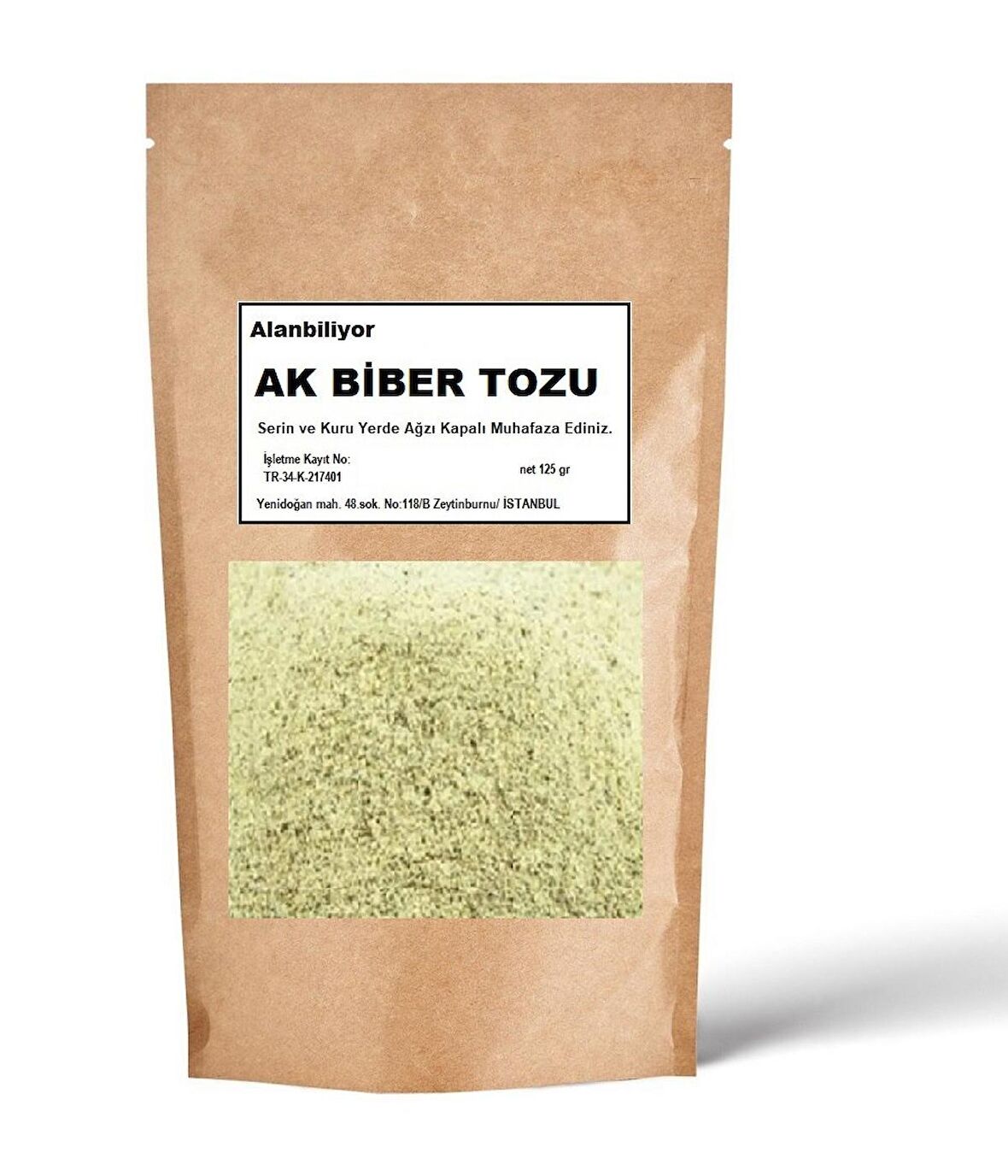 Ak Biber Tozu 125 gr