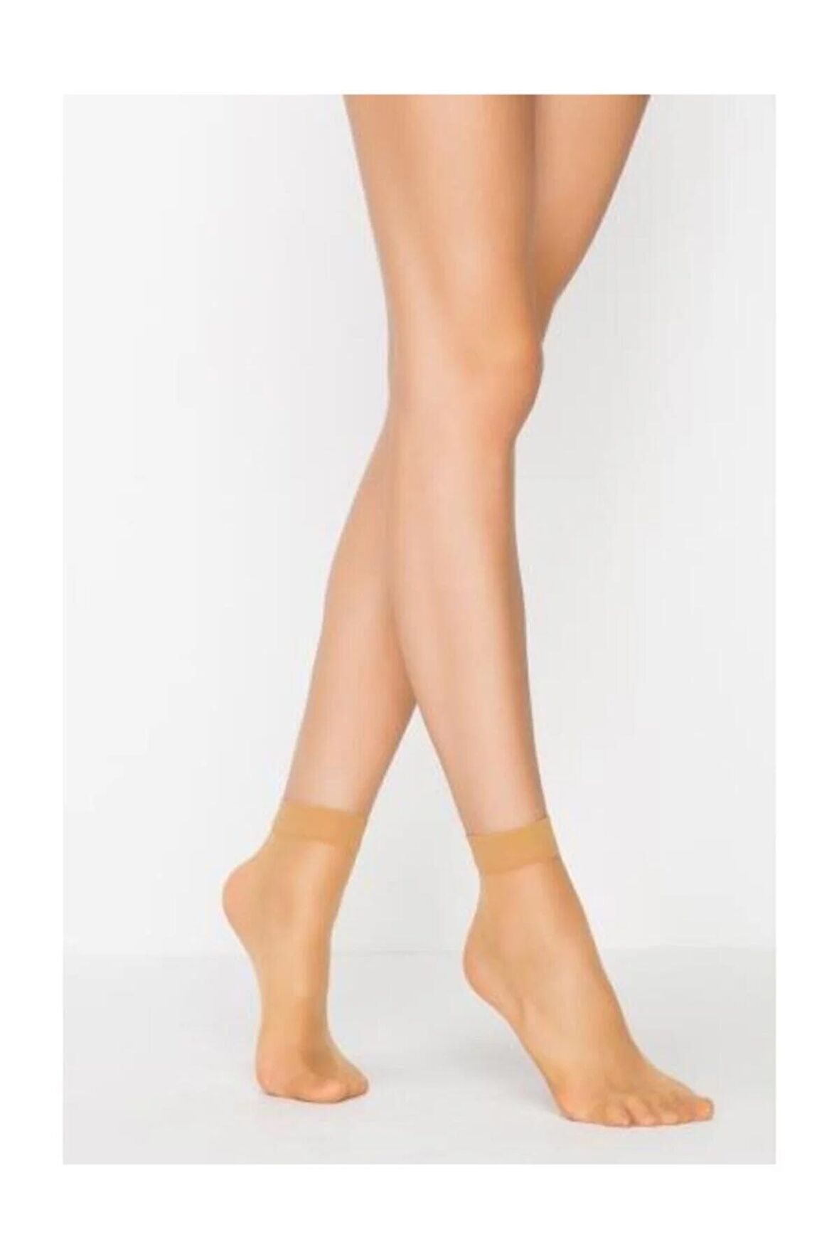 Fit 15 Soket Ince Parlak Kısa Çorap 10'lu