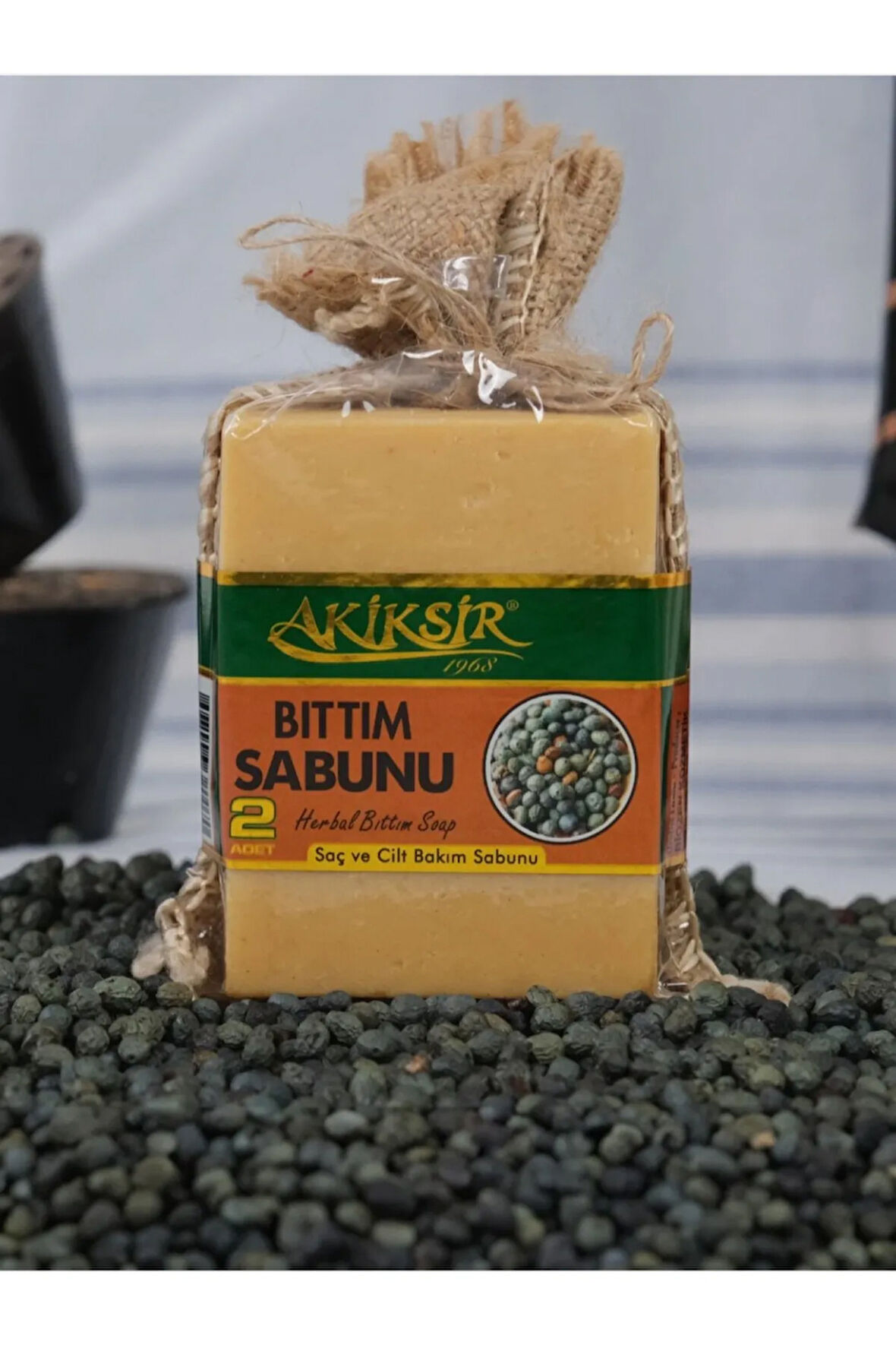 AKİKSİR Doğal Bıttım Sabunu 2x110gr