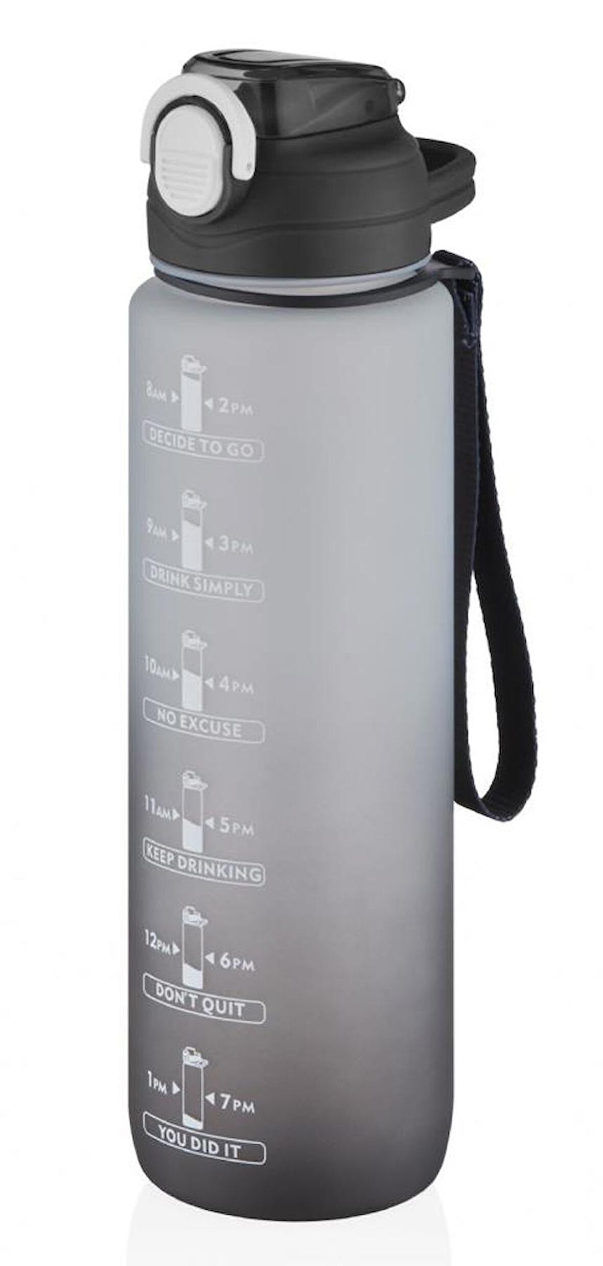 Vagonlife VGN2219 1000ml Siyah Pipetli Matara
