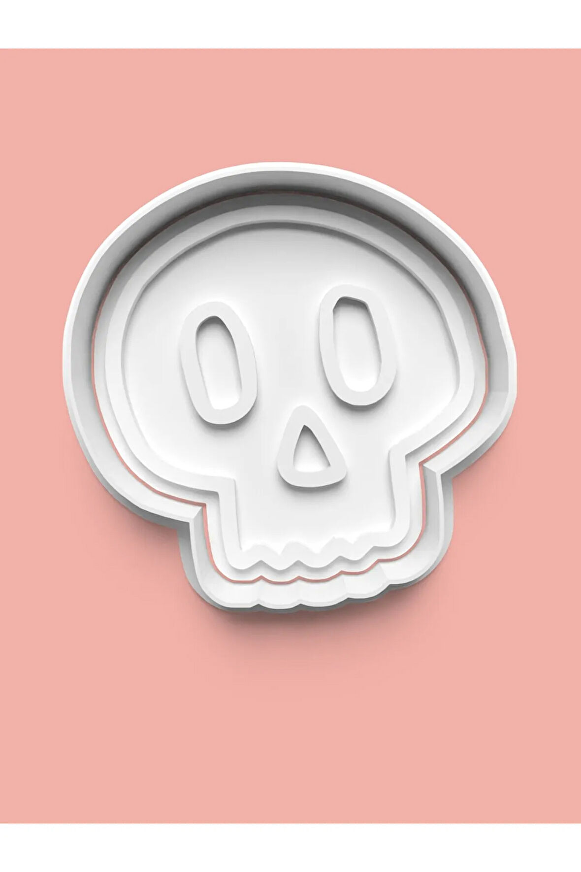 Kurukafa Figürü Kurabiye Kalıbı Ve Şeker Hamuru Kalıbı