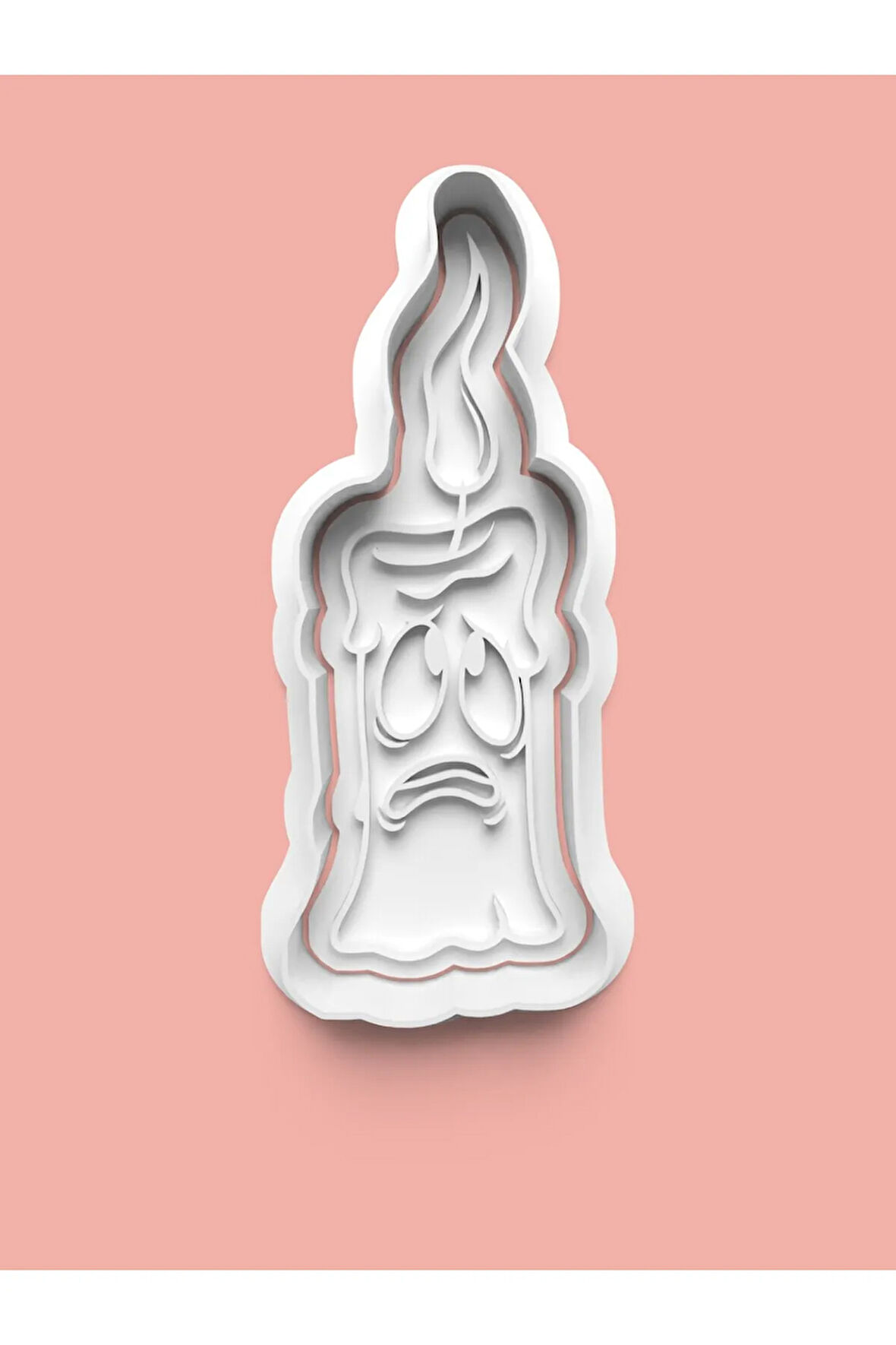 Mum Figürü Kurabiye Kalıbı Ve Şeker Hamuru Kalıbı