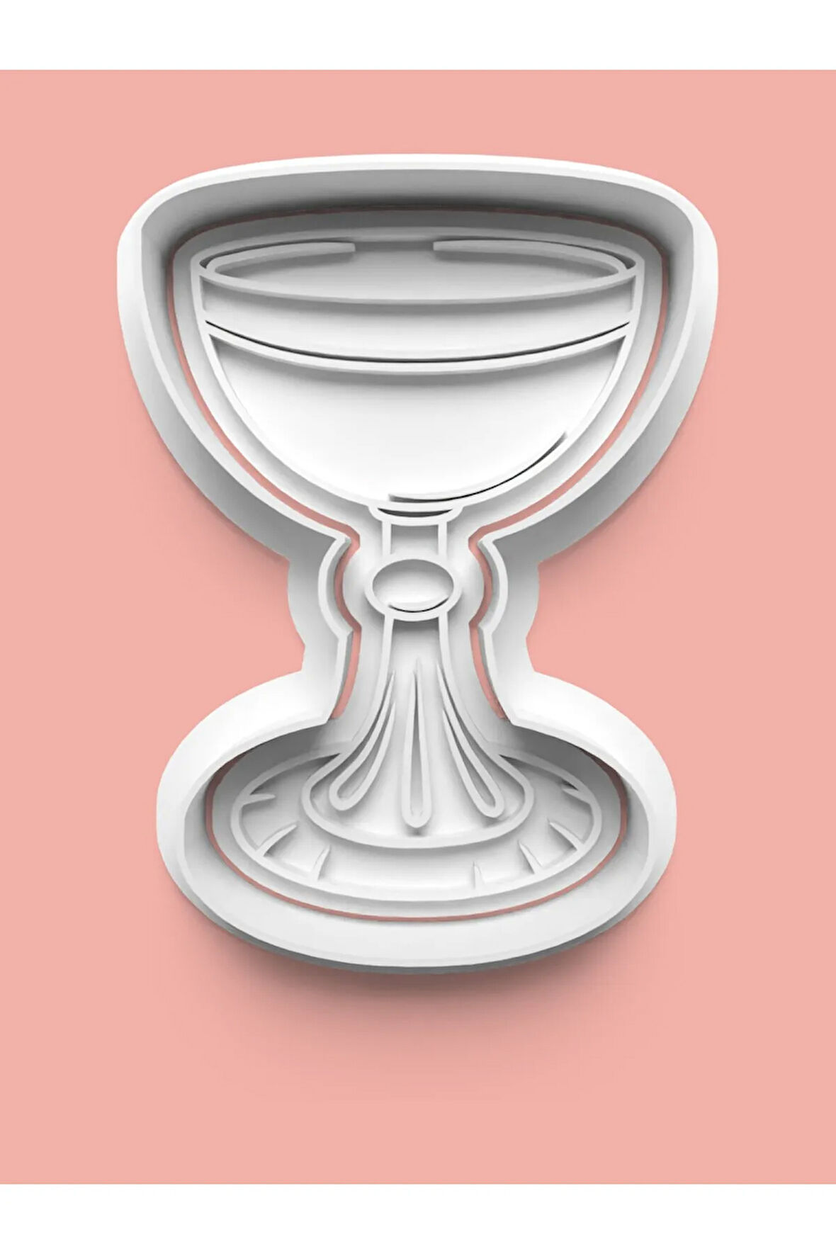 Kadeh Figürü Kurabiye Kalıbı Ve Şeker Hamuru Kalıbı