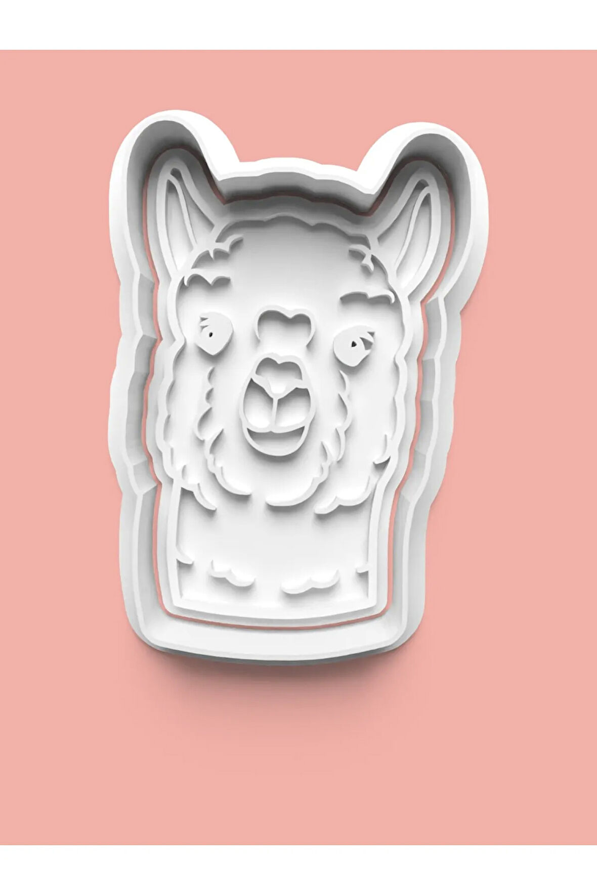 Alpaka Figürü Kurabiye Kalıbı Ve Şeker Hamuru Kalıbı