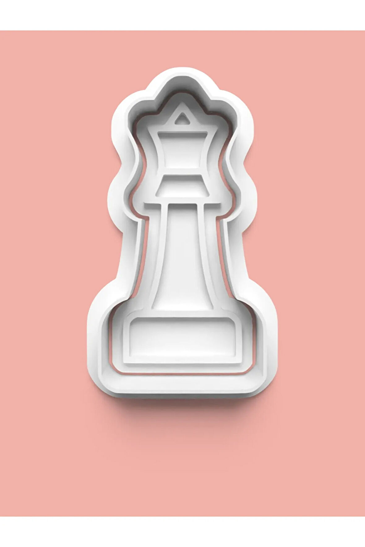 Satranç Fil Taşı Figürü Kurabiye Kalıbı Ve Şeker Hamuru Kalıbı