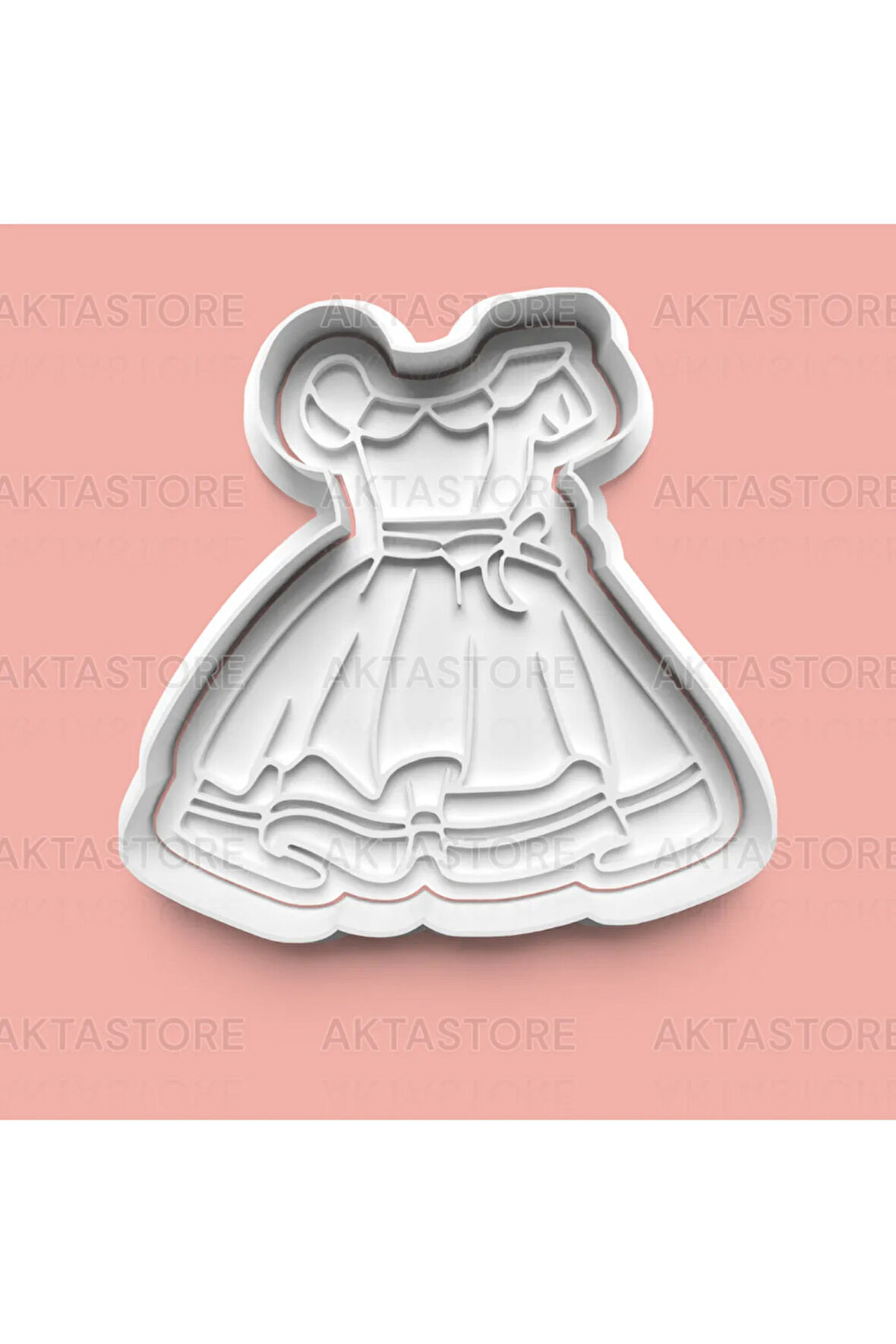 Alice Harikalar Diyarında Elbise Kurabiye Kalıbı Ve Şeker Hamuru Kalıbı