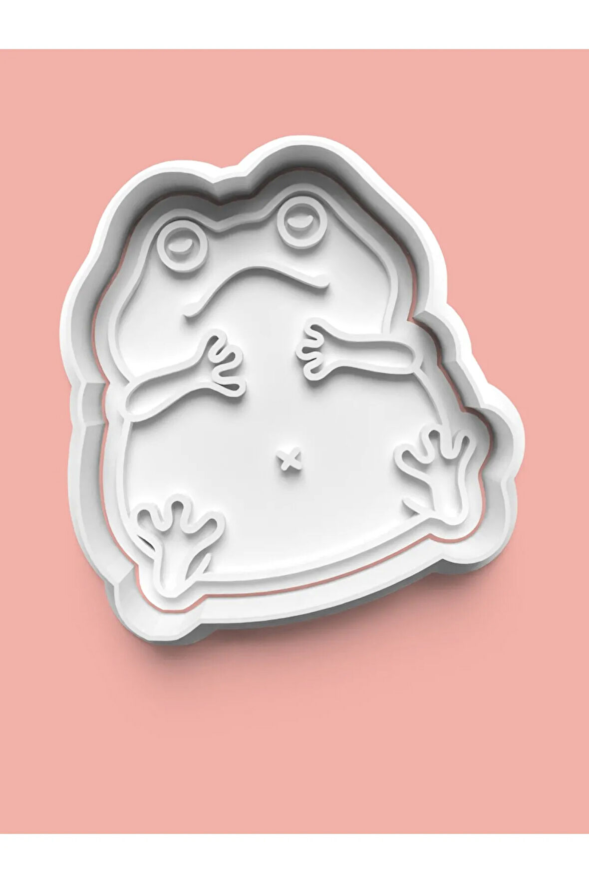 Kurbağa Figürü Kurabiye Kalıbı Ve Şeker Hamuru Kalıbı