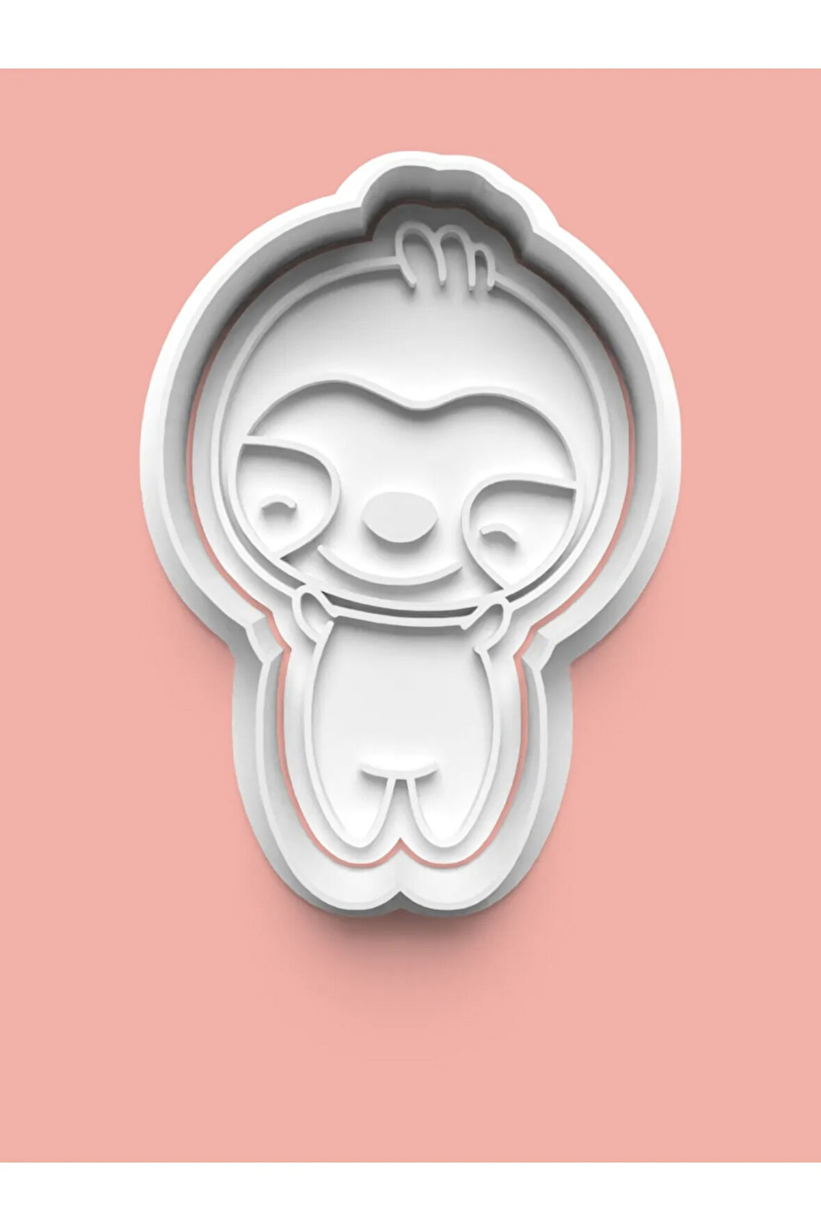 Tembel Hayvan Figürü Kurabiye Kalıbı Ve Şeker Hamuru Kalıbı