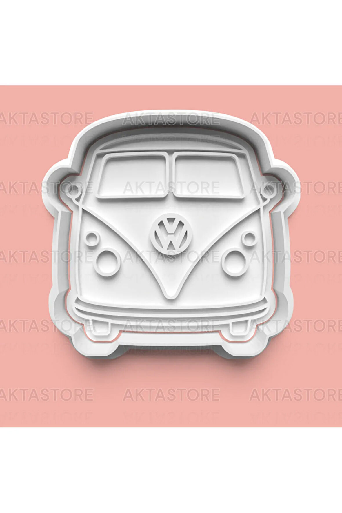 Wolkswagen Vw1 Klasik Kurabiye Kalıbı Ve Şeker Hamuru Kalıbı
