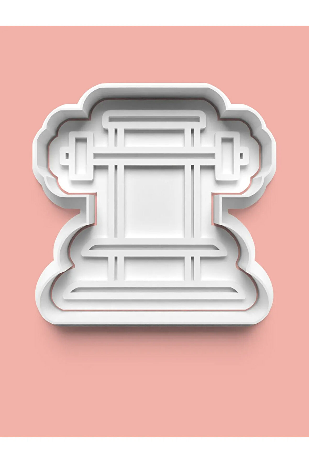 Gym Temalı Kurabiye Kalıbı Ve Şeker Hamuru Kalıbı