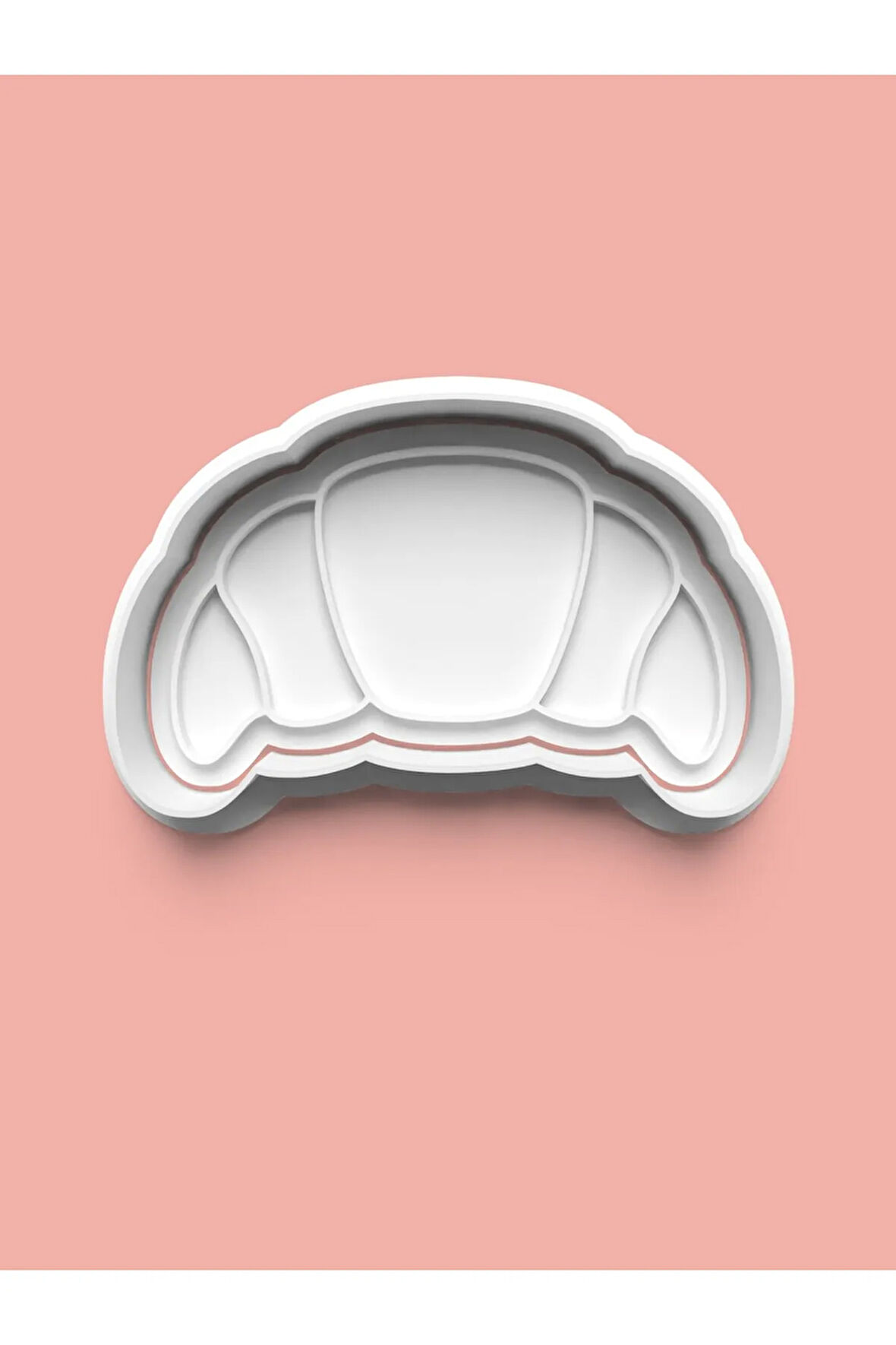 Kruvasan Figürü Kurabiye Kalıbı Ve Şeker Hamuru Kalıbı