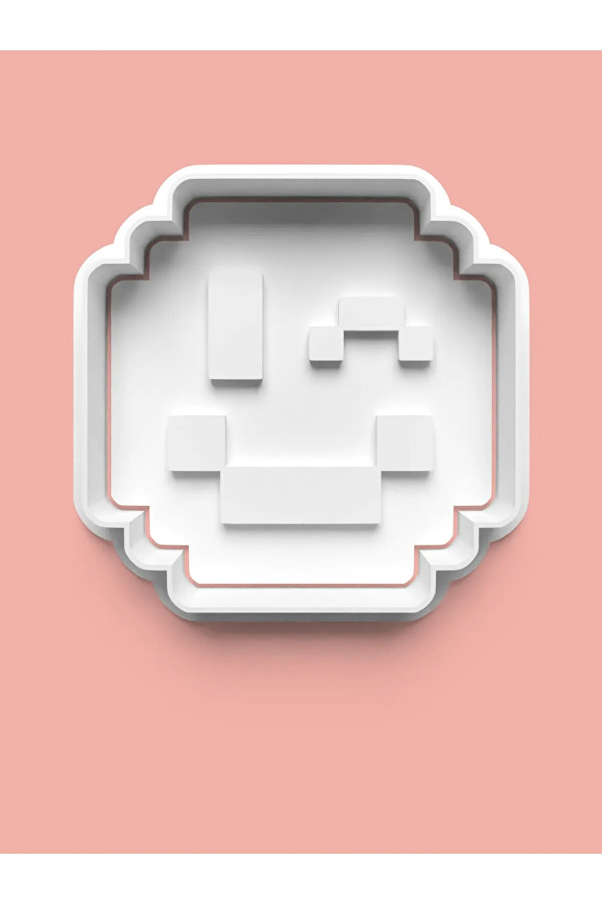 Pixel Kurabiye Kalıbı Ve Şeker Hamuru Kalıbı