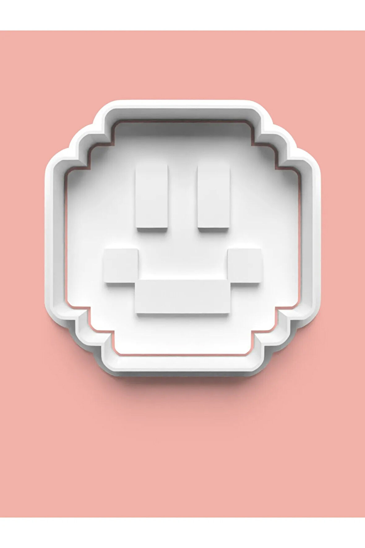 Pixel Kurabiye Kalıbı Ve Şeker Hamuru Kalıbı