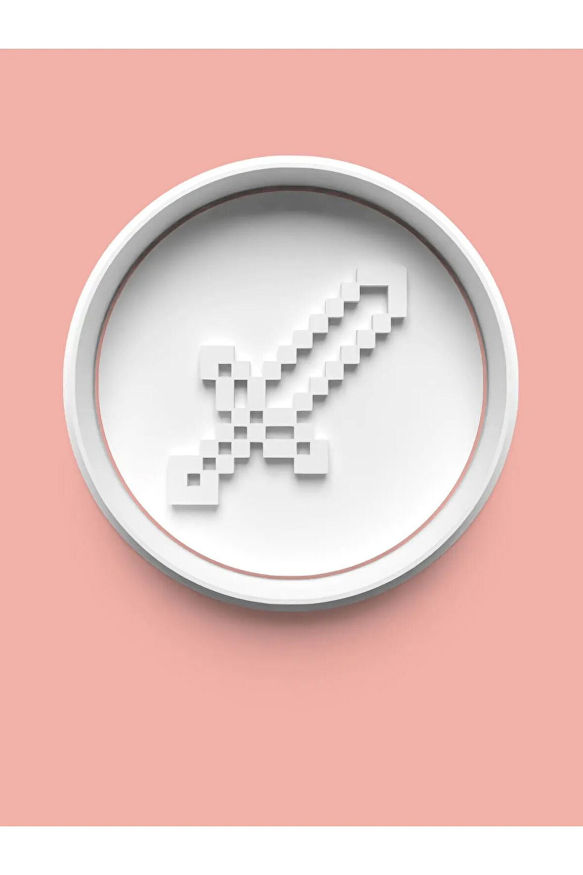 Minecraft Kılıcı Kurabiye Kalıbı Ve Şeker Hamuru Kalıbı