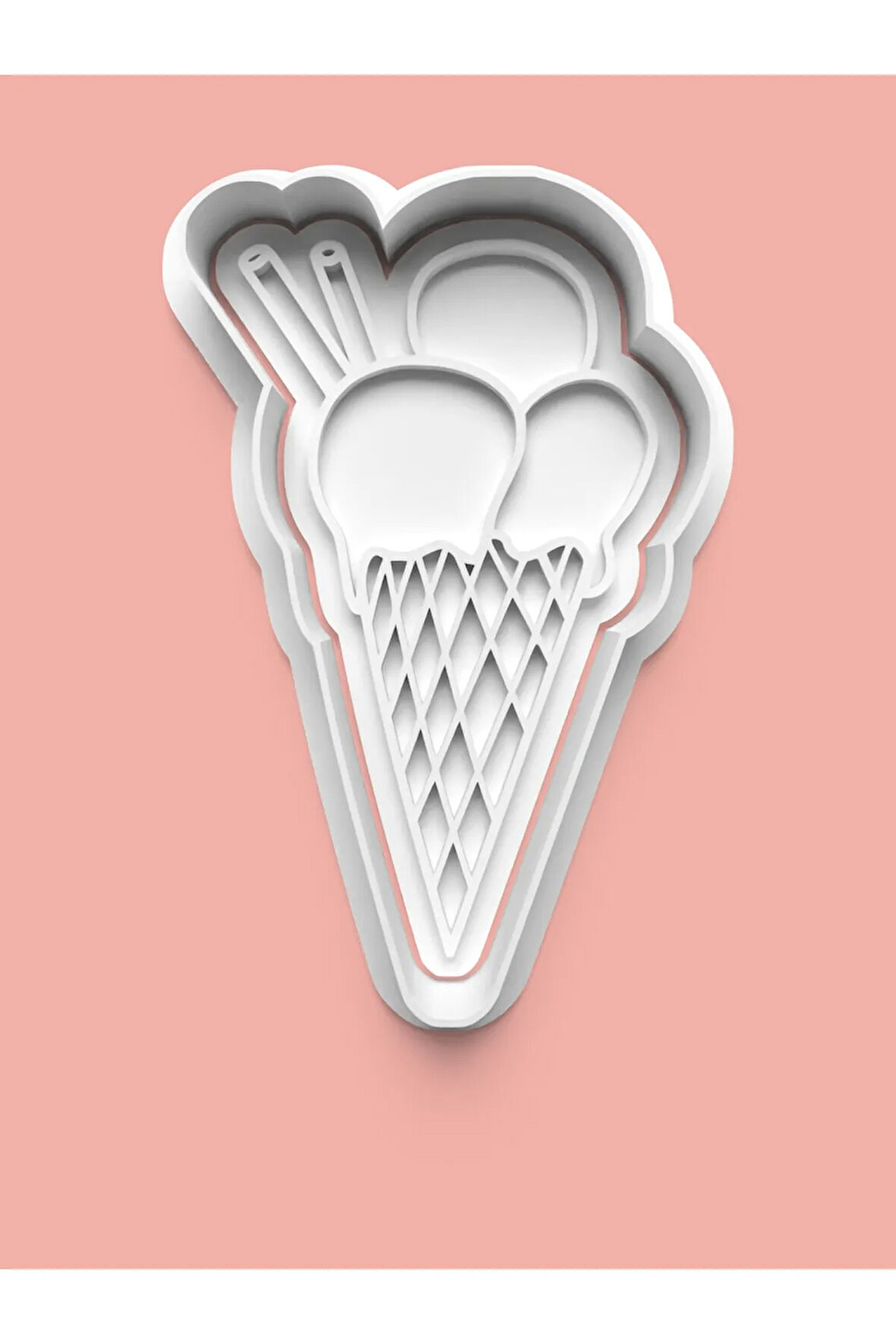 Dondurma Kurabiye Kalıbı Ve Şeker Hamuru Kalıbı