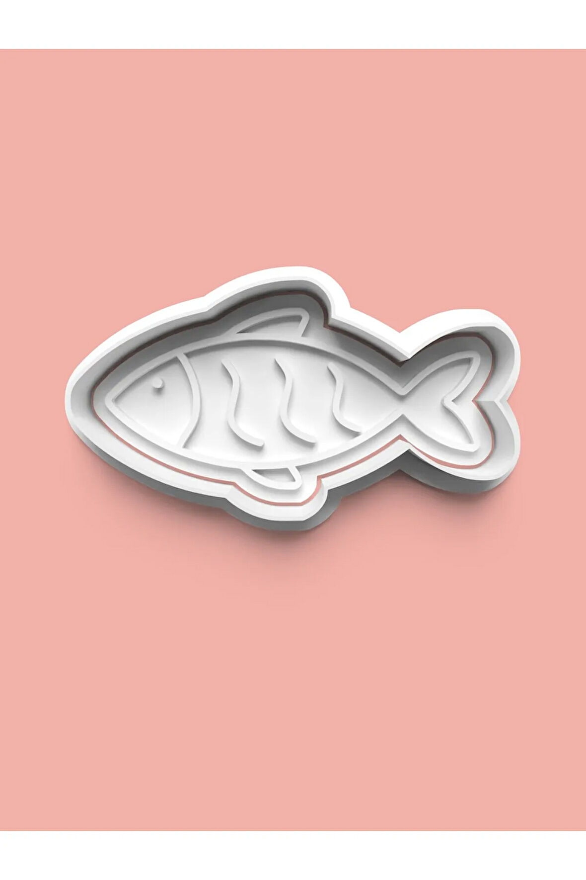 Balık Figürü Kurabiye Kalıbı Ve Şeker Hamuru Kalıbı