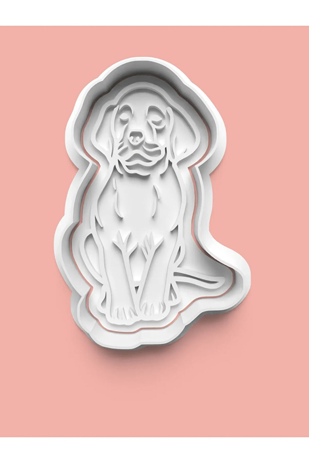 Vizsla Köpek Figürü Kurabiye Kalıbı Ve Şeker Hamuru Kalıbı