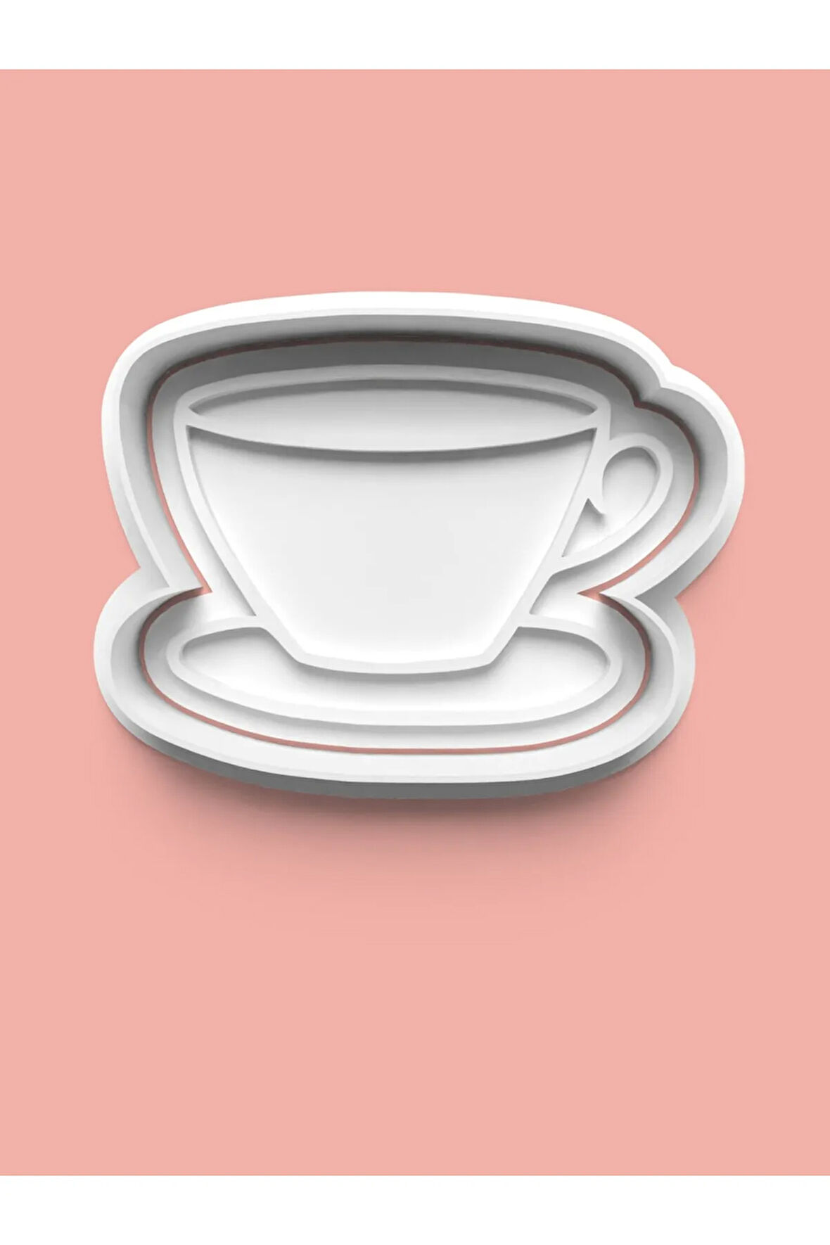 Fincan Kurabiye Kalıbı Ve Şeker Hamuru Kalıbı