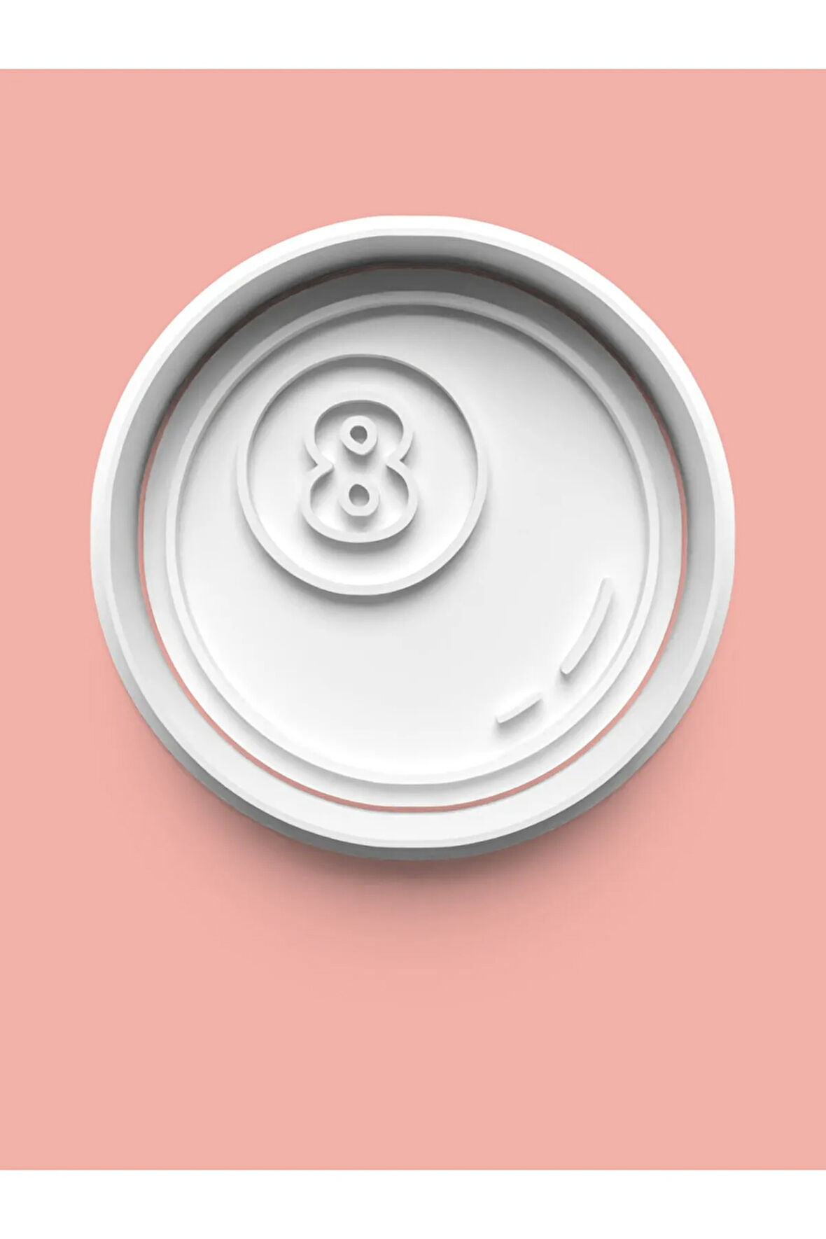 Bilardo Topu 8 Numara Kurabiye Kalıbı Ve Şeker Hamuru Kalıbı