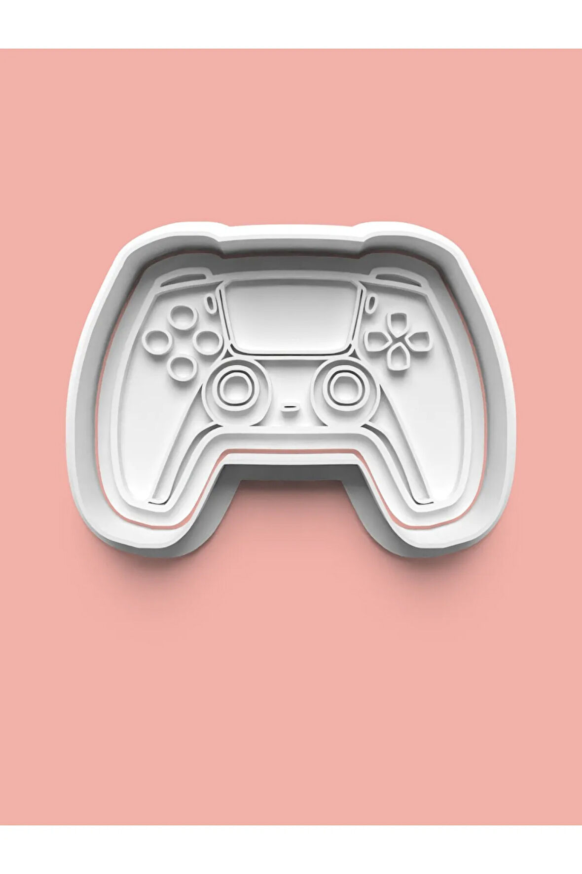 PS5 Oyun Kolu Figürü Kurabiye Kalıbı Ve Şeker Hamuru Kalıbı