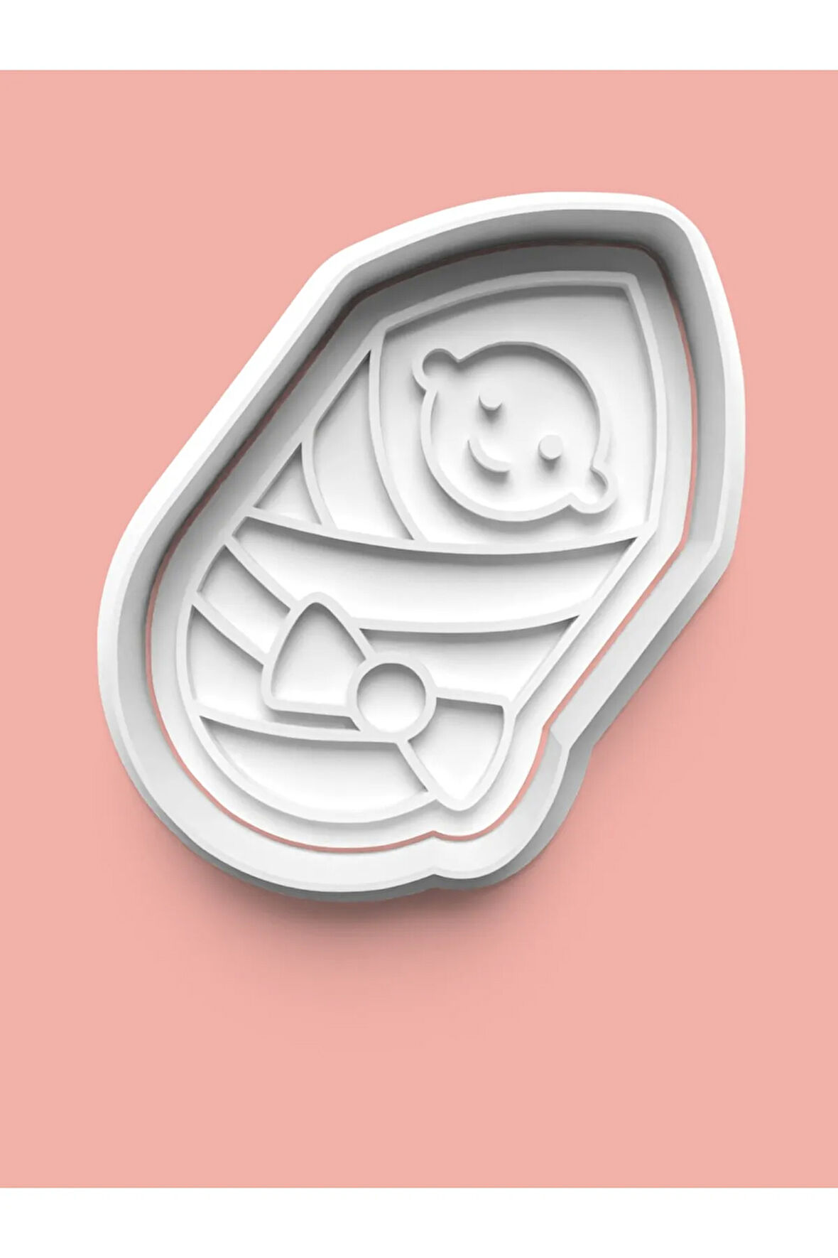 Yenidoğan Bebek Kurabiye Kalıbı Ve Şeker Hamuru Kalıbı