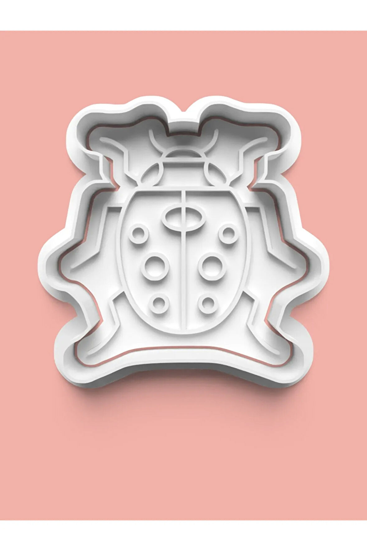 Uğur Böceği Kurabiye Kalıbı Ve Şeker Hamuru Kalıbı