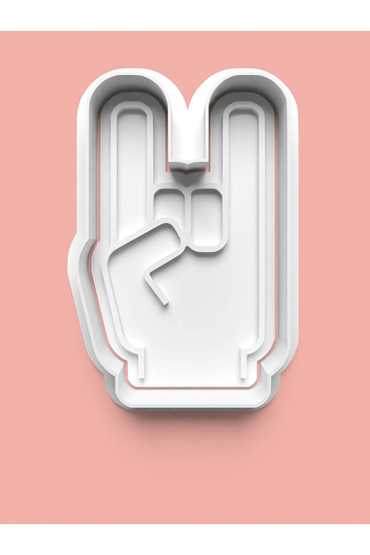 Rock Müzik Temalı Kurabiye Kalıbı Ve Şeker Hamuru Kalıbı