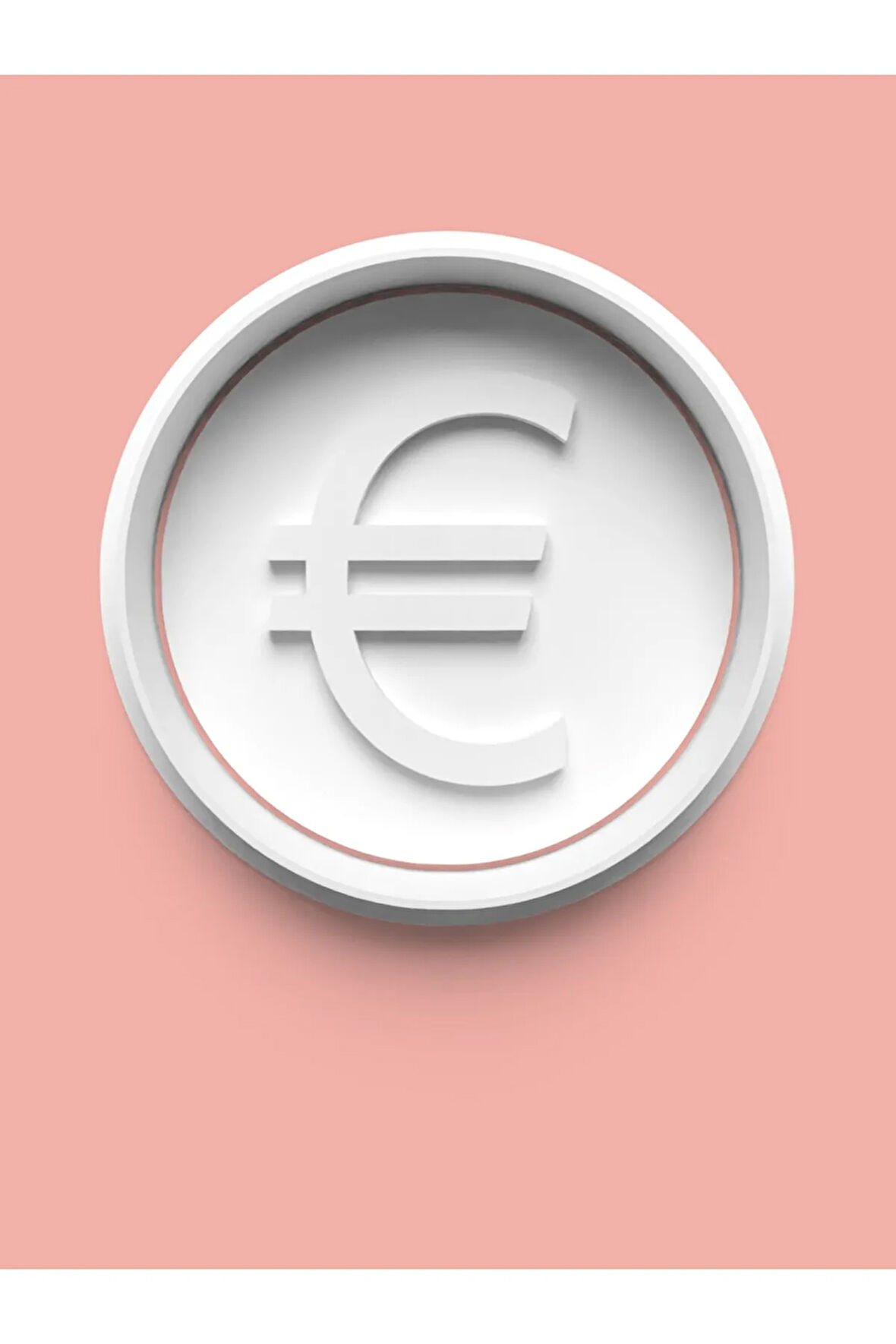 Euro Para Birimi Figürü Kurabiye Kalıbı Ve Şeker Hamuru Kalıbı