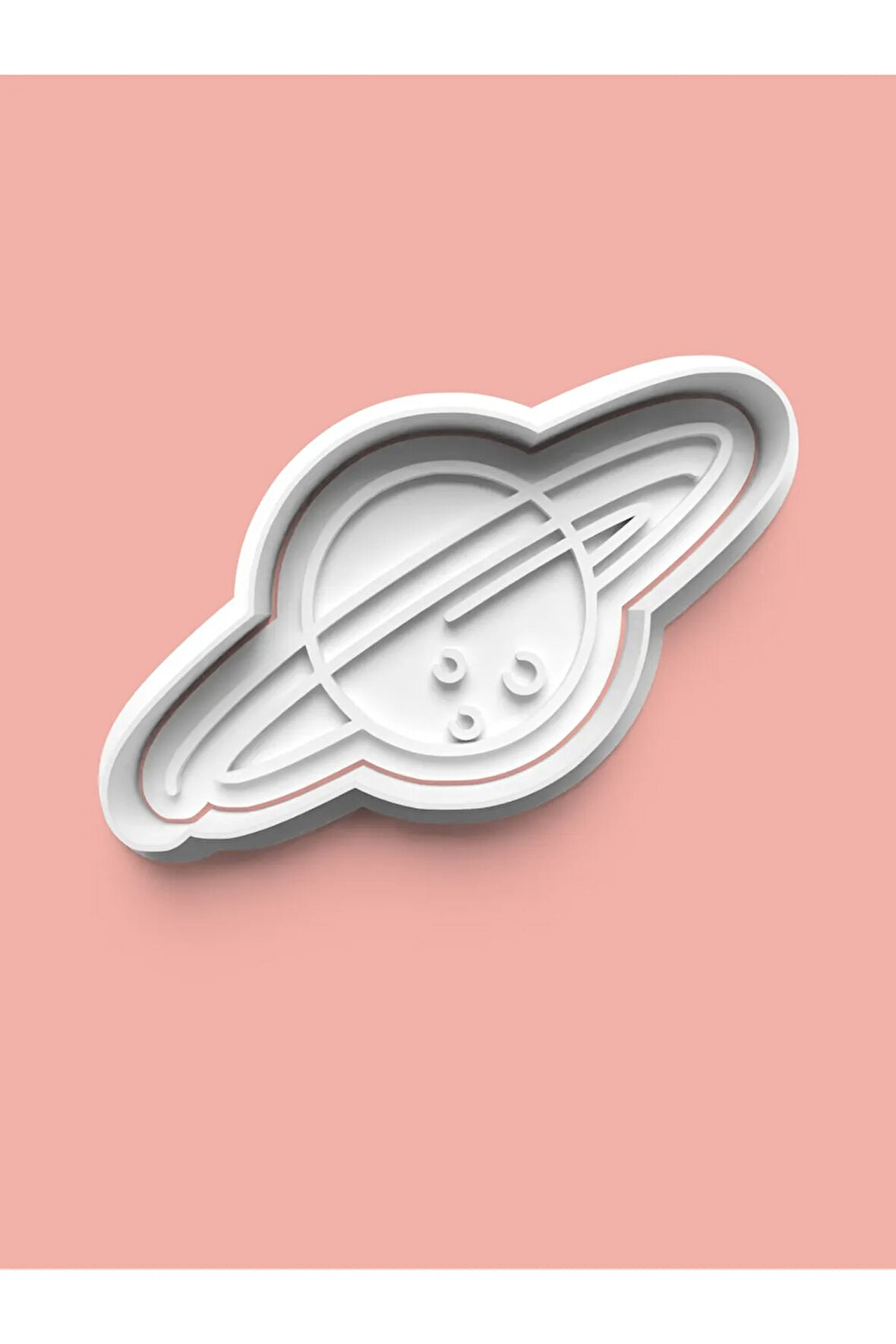 Gezegen Kurabiye Kalıbı Ve Şeker Hamuru Kalıbı 0436-2