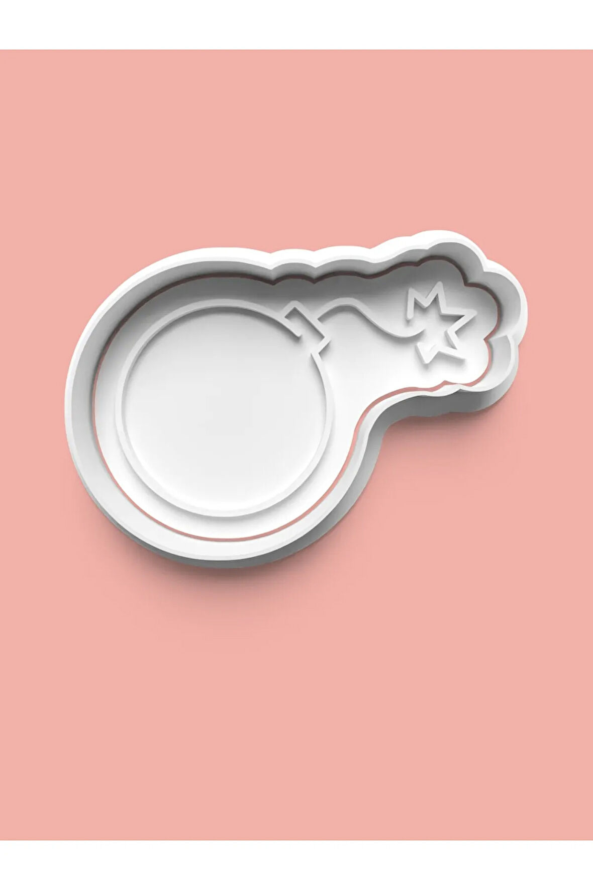 Korsan Teması Bomba Kurabiye Kalıbı Ve Şeker Hamuru Kalıbı